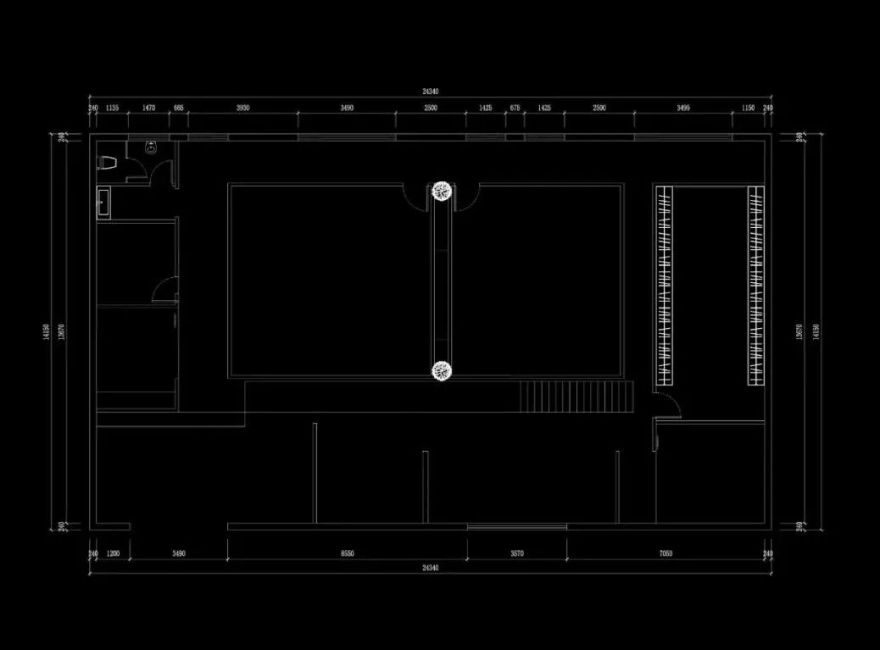 淮安“VISION YAN”摄影空间 | 黑白极简与绿植活力的完美结合-13