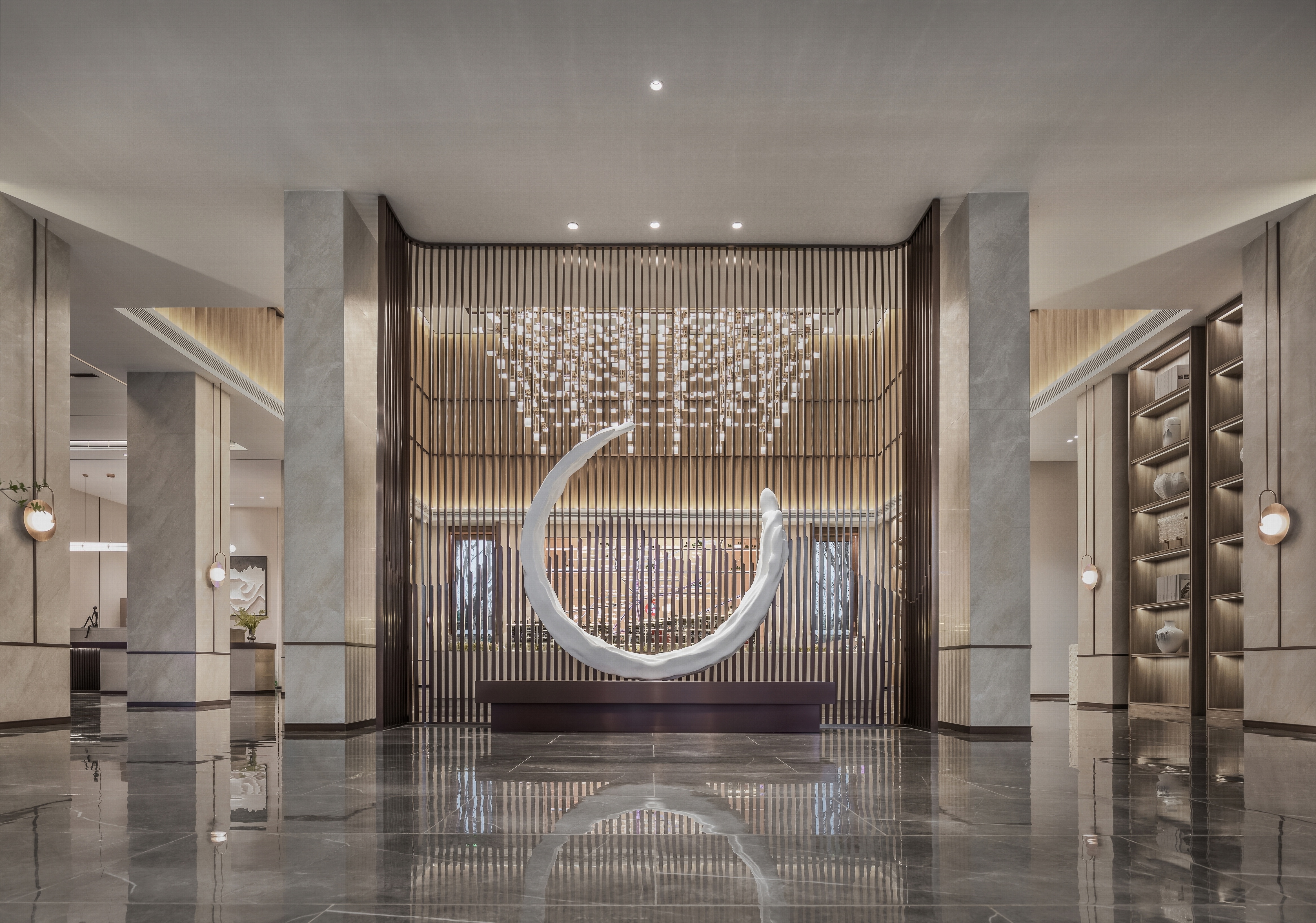 新乡建业橙园销售中心丨中国新乡丨郑州青草地装饰设计有限公司-5