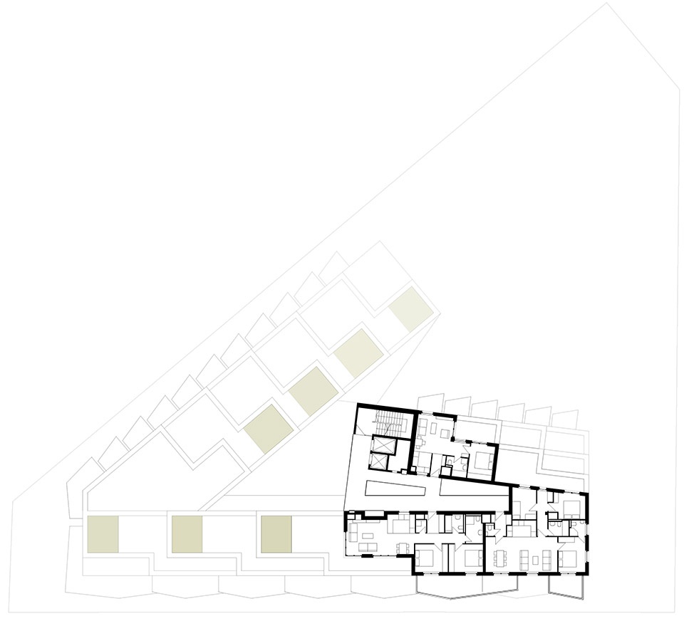 Trendo11 – 布达佩斯的阶梯式退台住宅丨匈牙利布达佩斯丨LAB5 architects-67