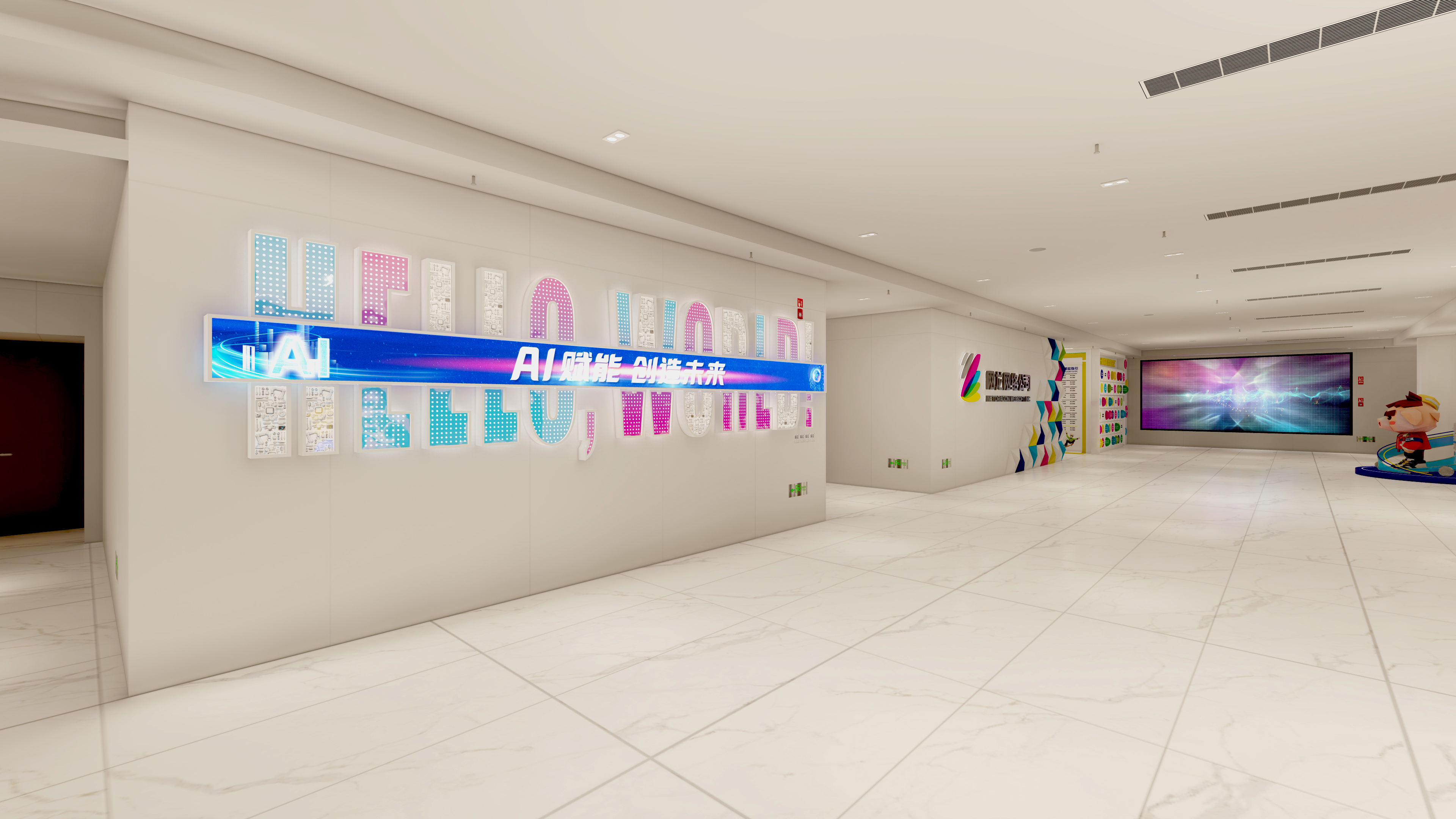 福州网龙网龙公司空间文化设计-2