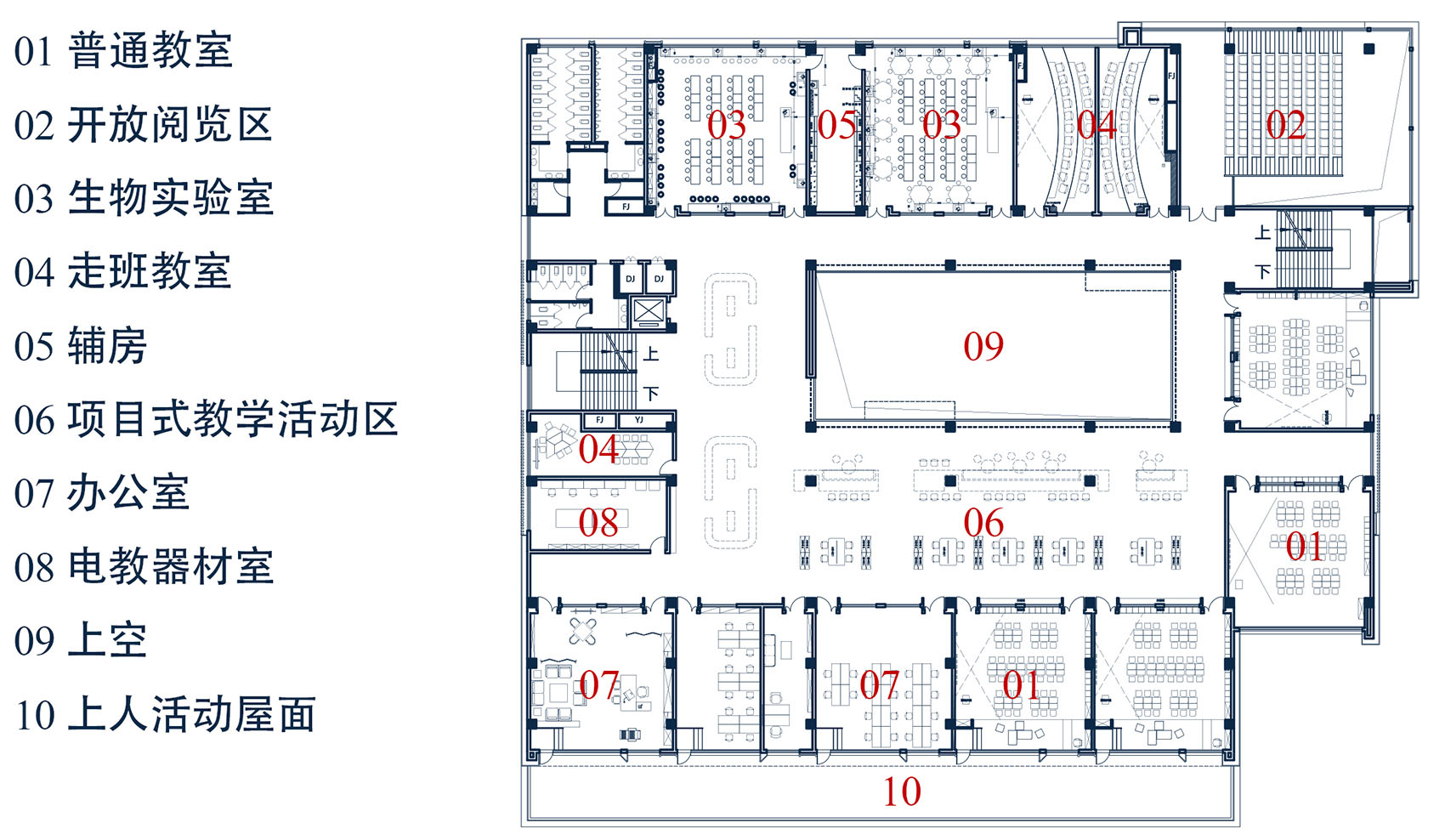 长春力旺高中校园综合体丨中国长春丨象外营造工作室-84