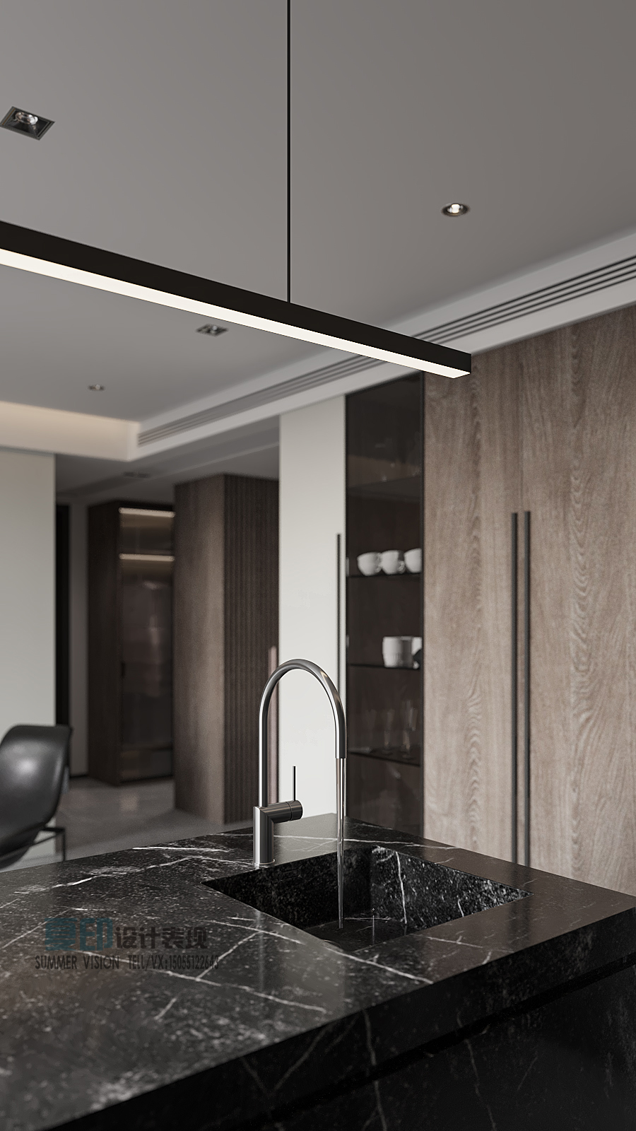 夏印设计表现//黑白灰系列-7