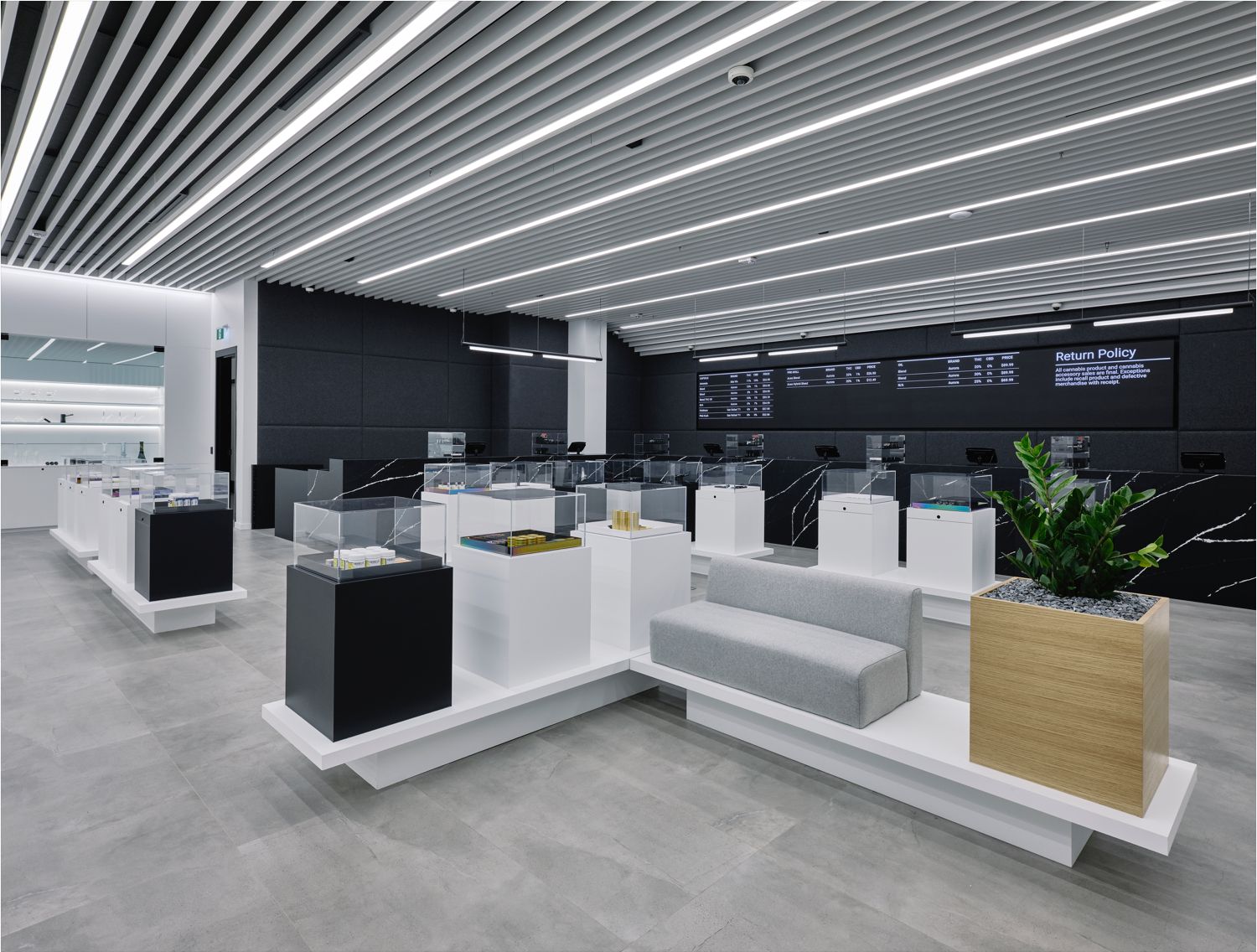 加拿大最大购物中心里的 Aurora Cannabis 旗舰店-7