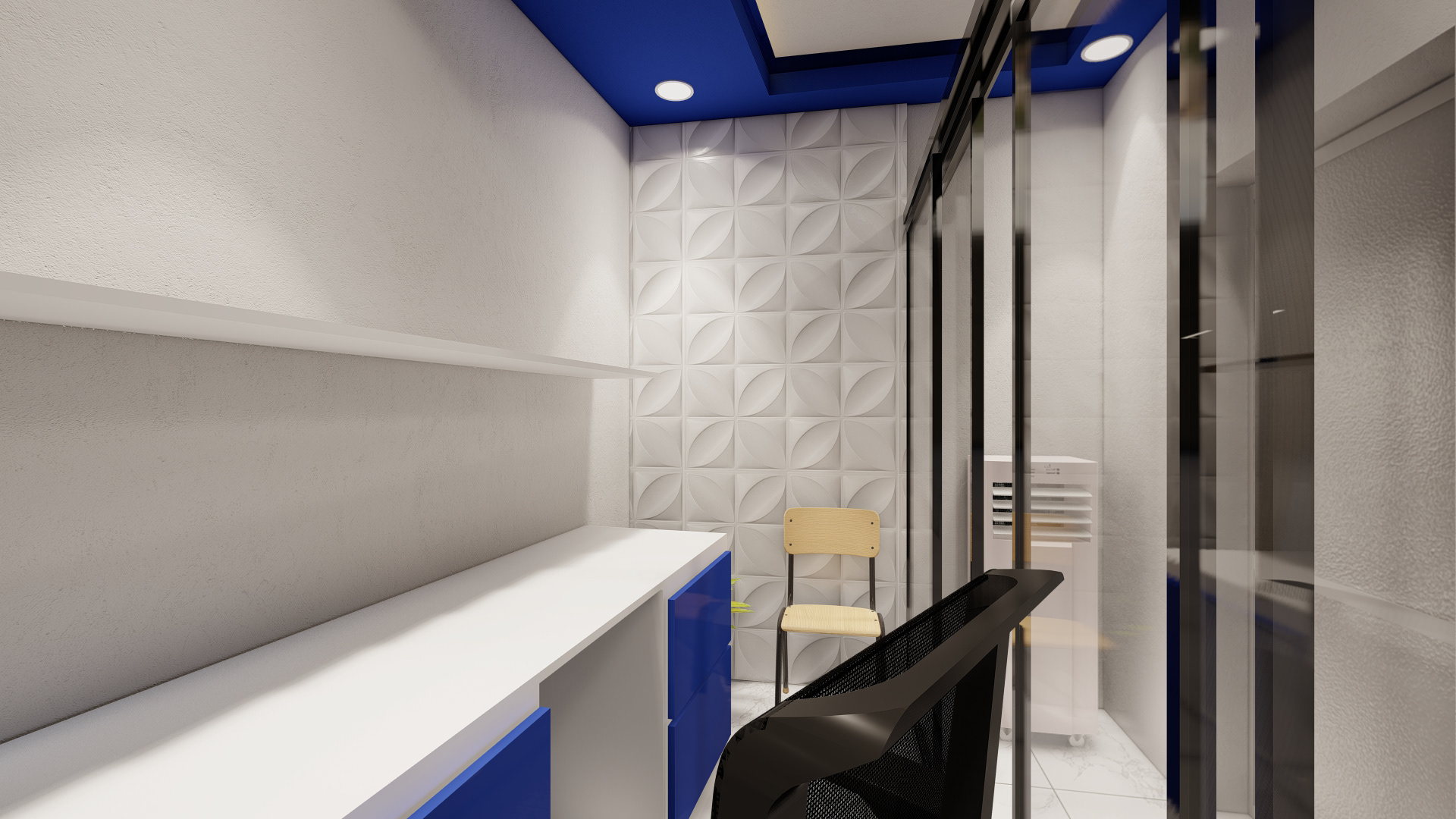 喀麦隆布埃亚一家医学眼镜店的装修-9