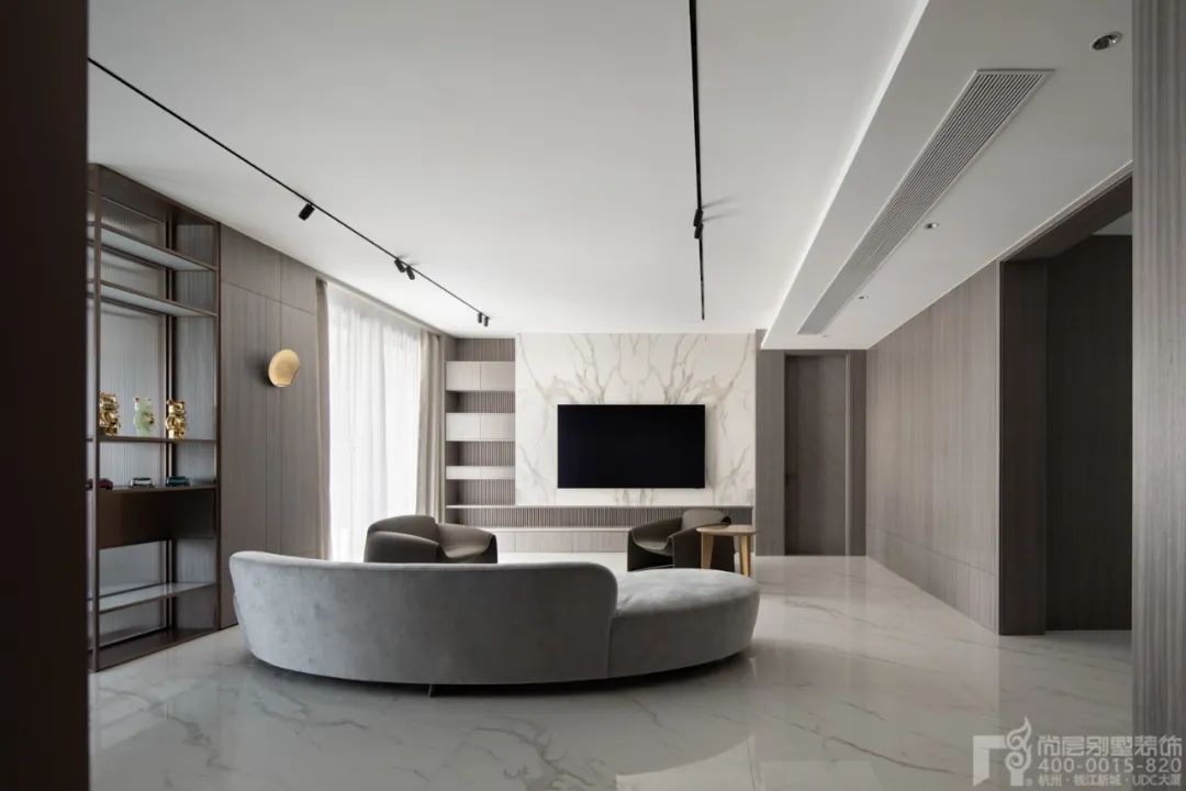 1250㎡现代奢华别墅设计丨尚层别墅装饰-62