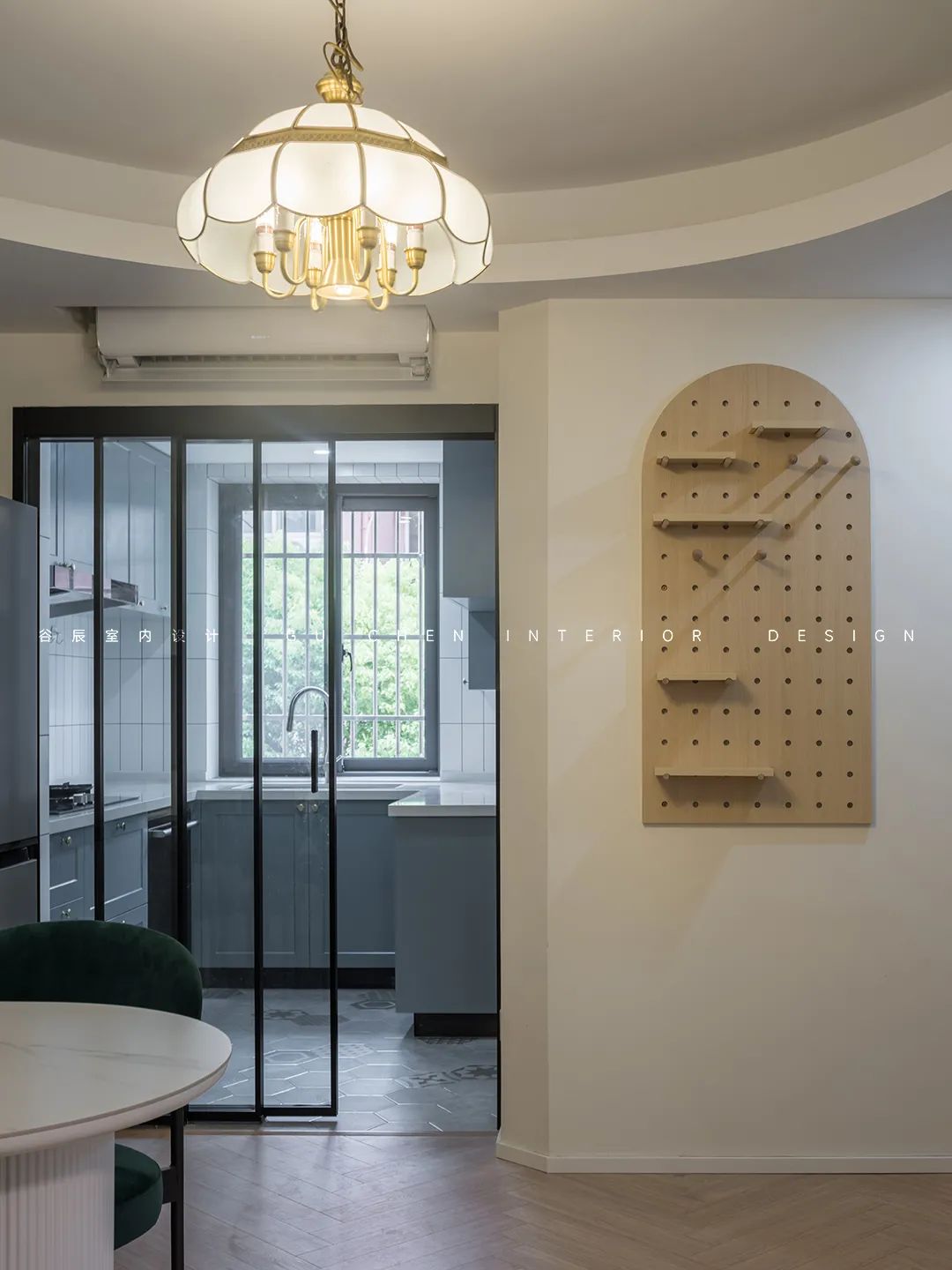 GUCHEN DESIGN | 独居女生的温柔复古家，谁信只有55㎡！-23