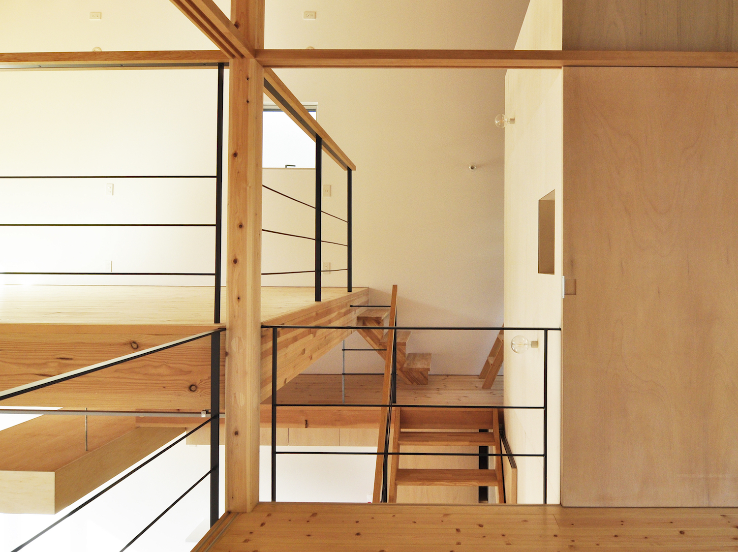 名古屋横轴山极简主义住宅-12