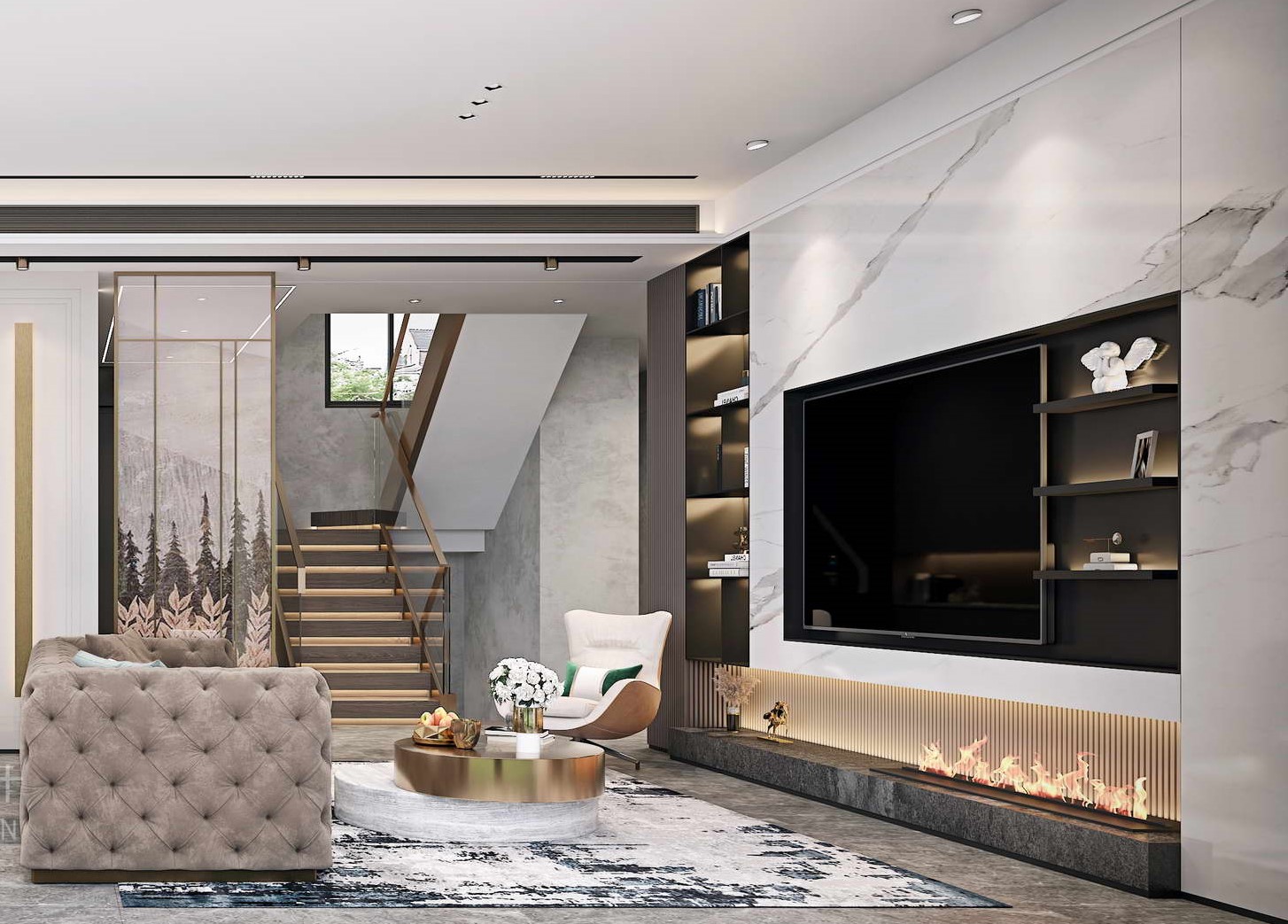 亓作 | 现代艺墅  极致的高级感 融创领馆壹号院                     -2