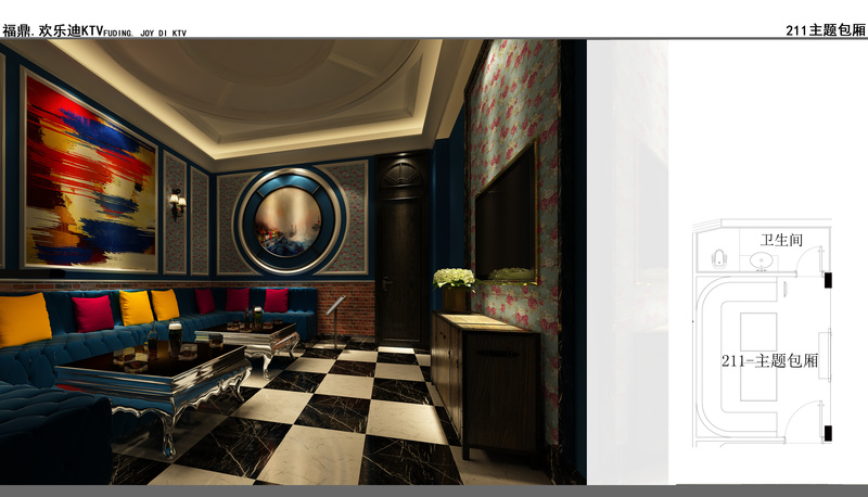 福鼎欢乐迪 KTV丨陈建春|线索 DESIGN-23