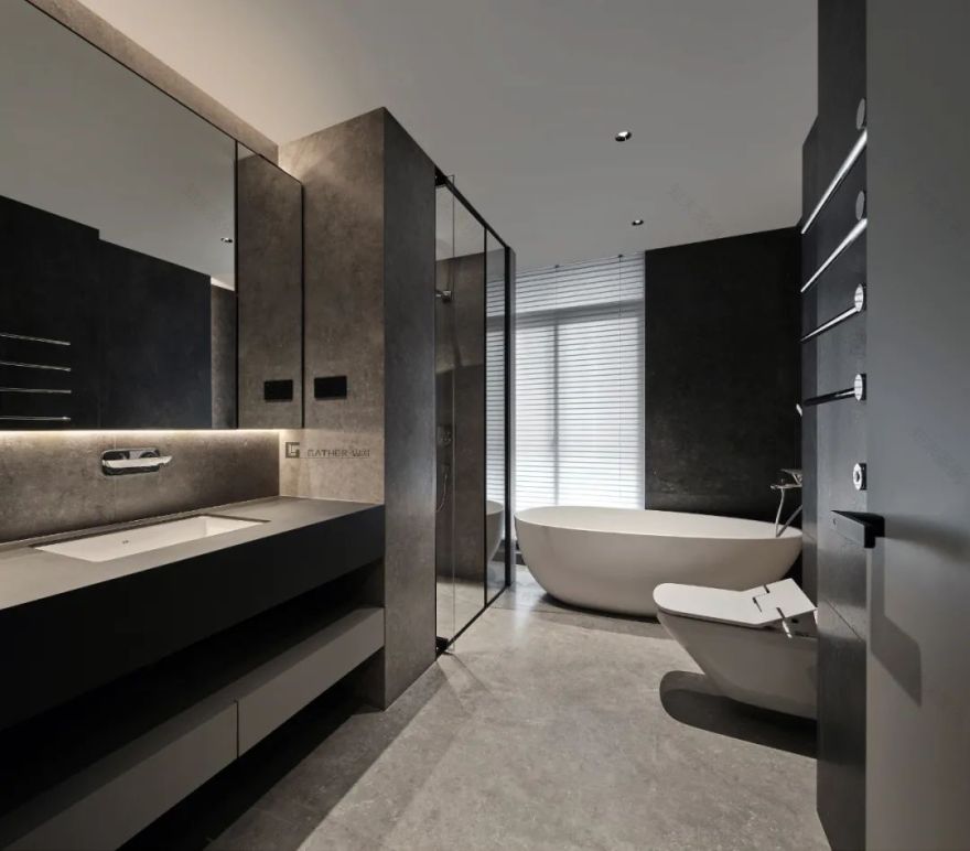 蓝湾上林苑 · 极简奢华生活空间设计丨中国金华丨Gather·山间设计-56