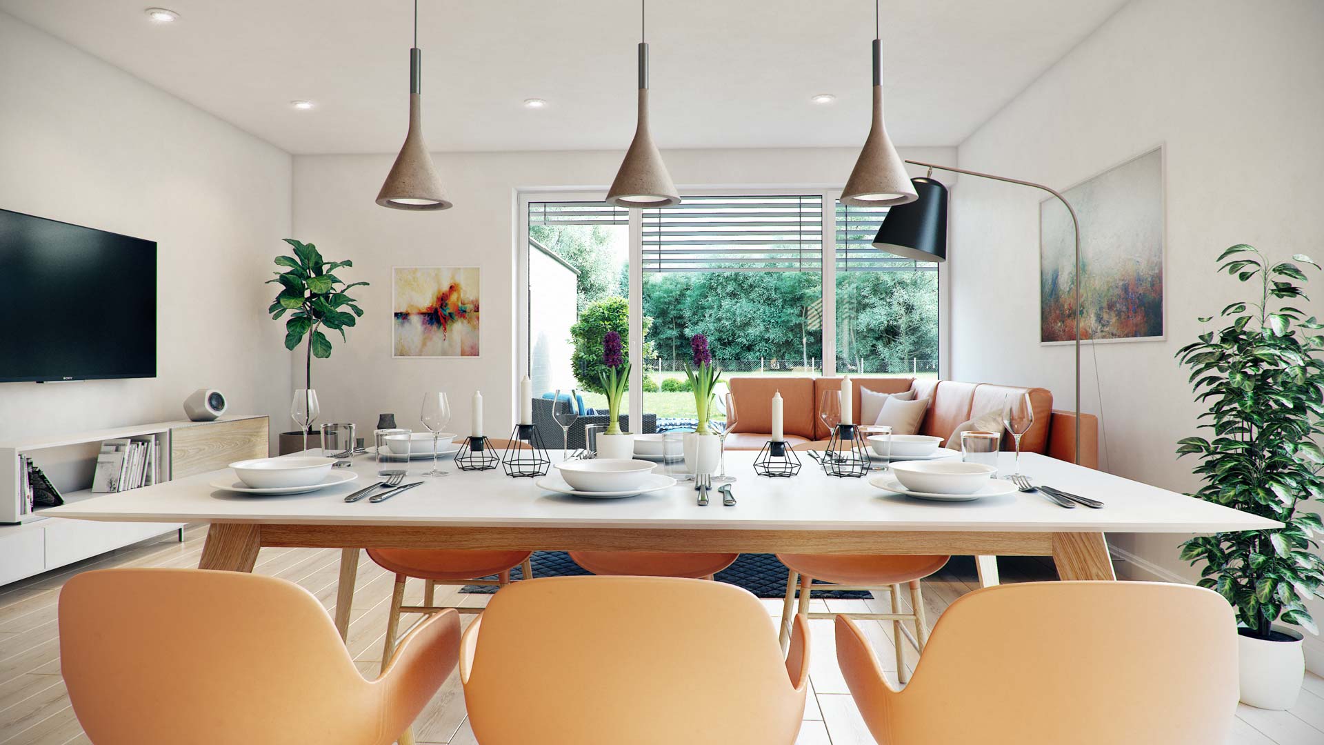 奥地利时尚双屋住宅，宽敞现代生活空间-12