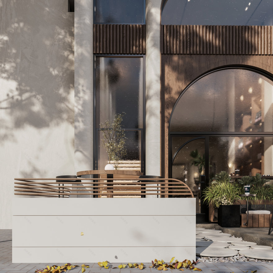 根咖啡馆户外区域丨Alaa Basem-6