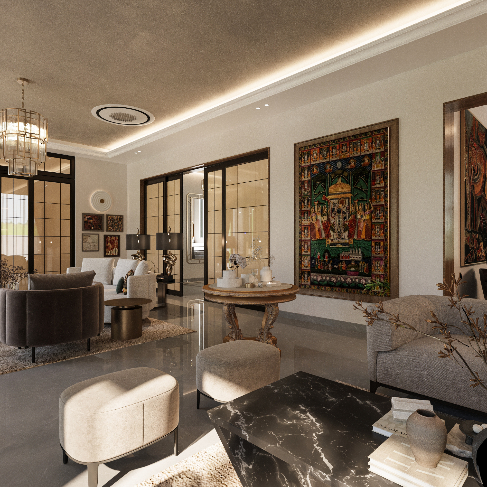 INDIAN VILLA - KATAMEYA HEIGHTS-6