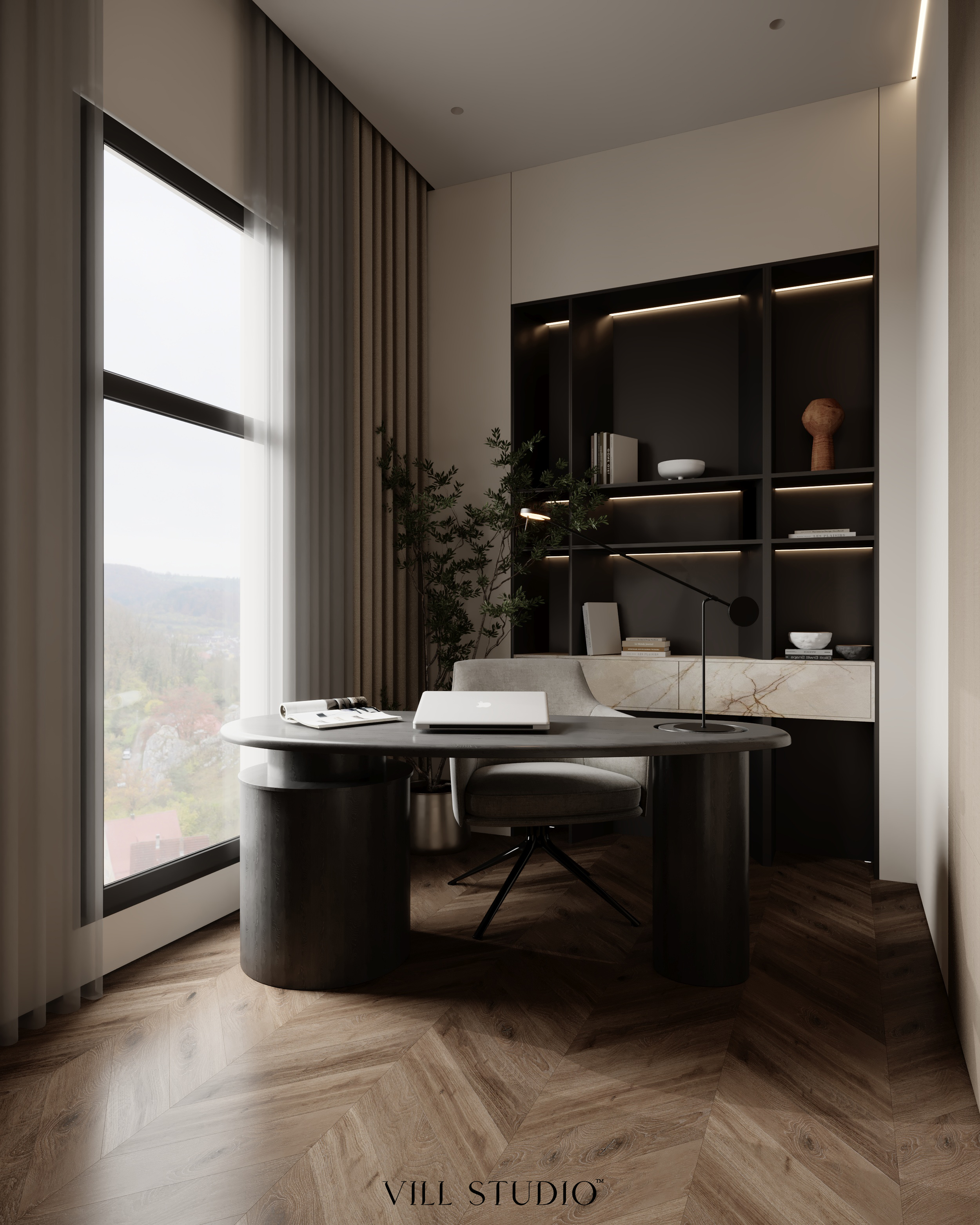 LUXURY MASTER BEDROOM INTERIOR | KSA-25