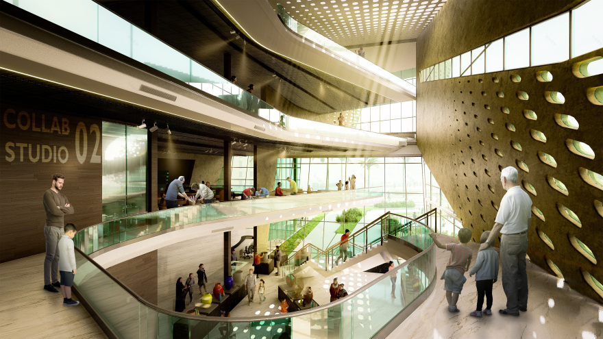 THE VORTEX 毕业设计丨埃及开罗丨开罗大学工程学院建筑系-29