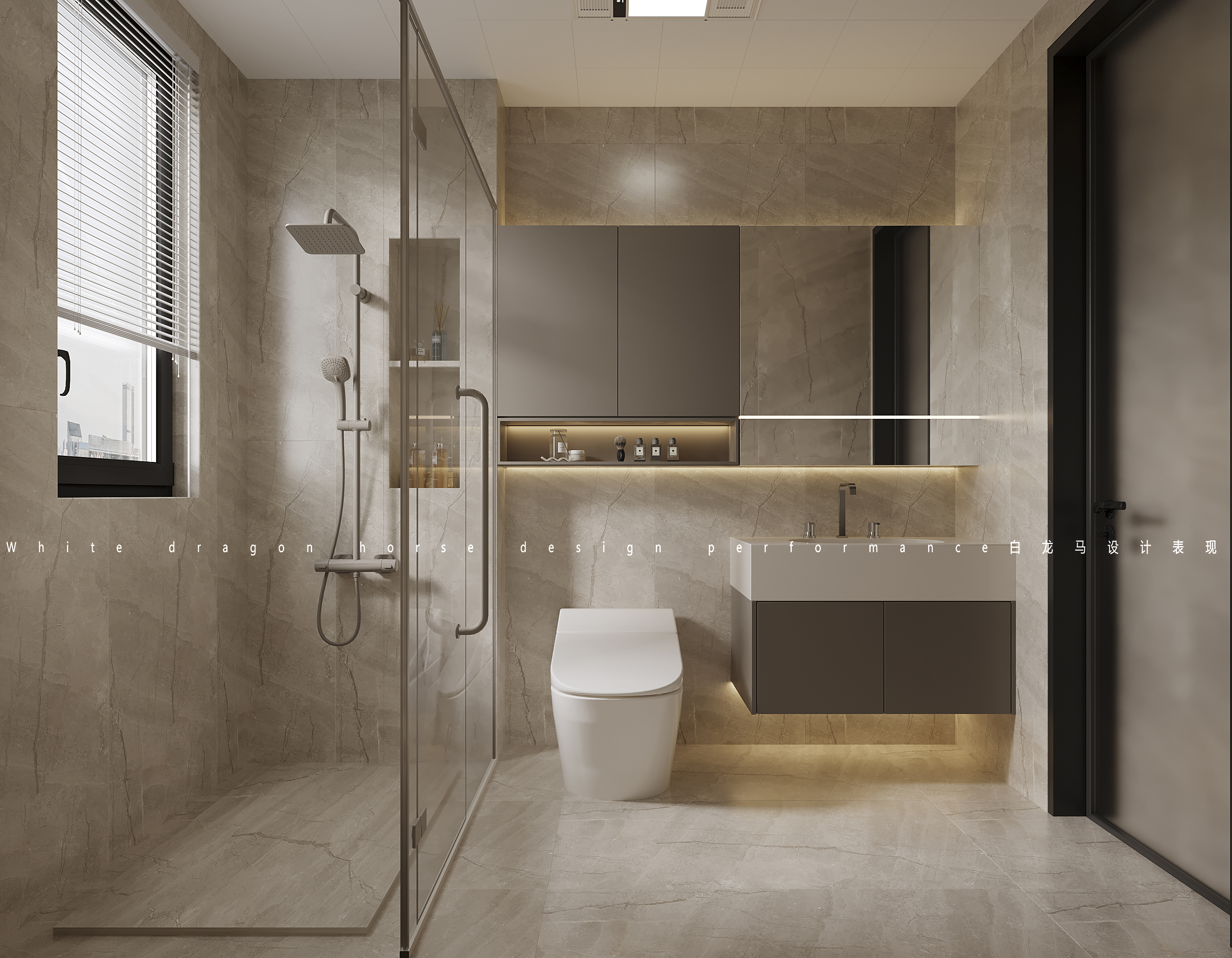 现代简约家装效果图-3