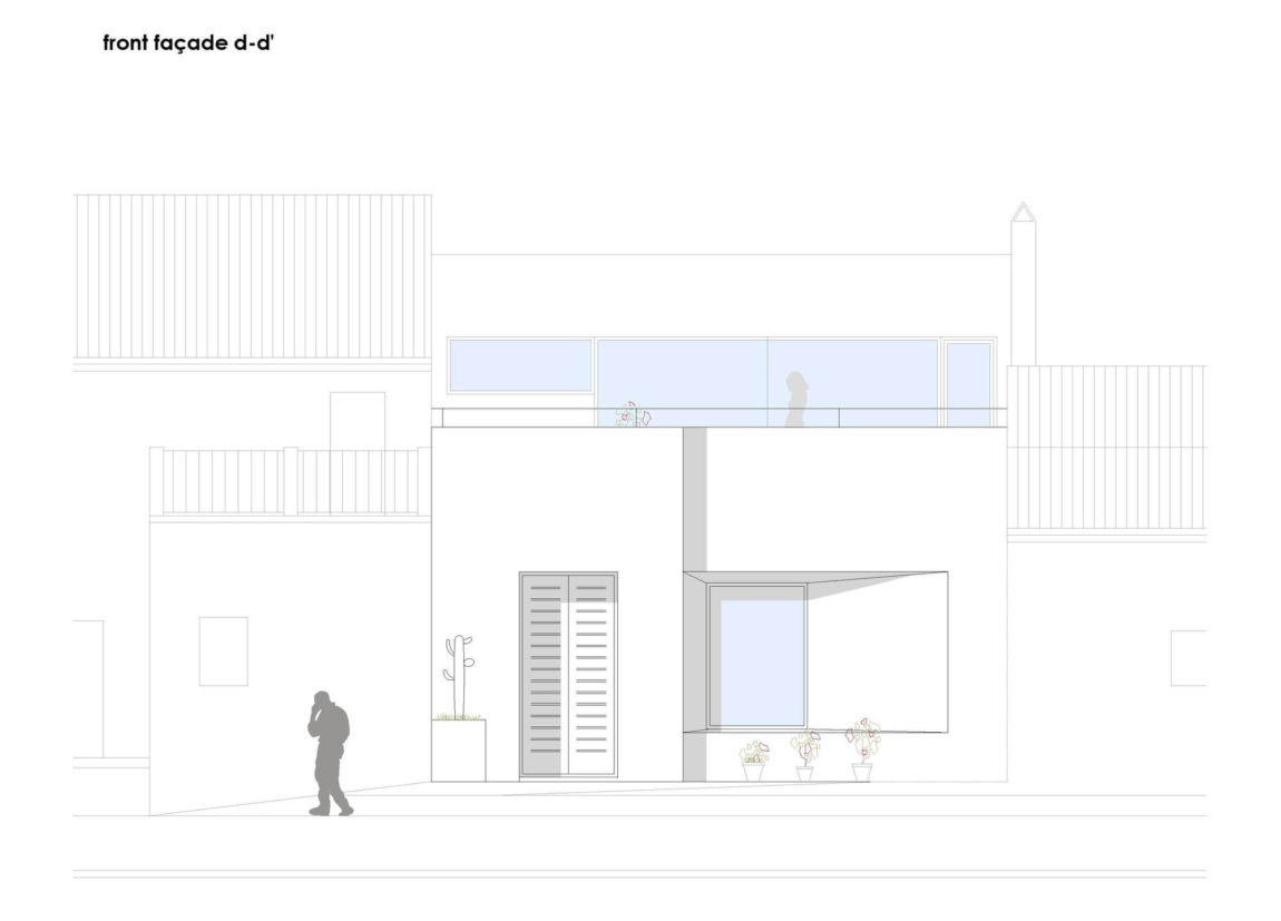 马拉加画家住宅 | 融入自然的白色立方体-49