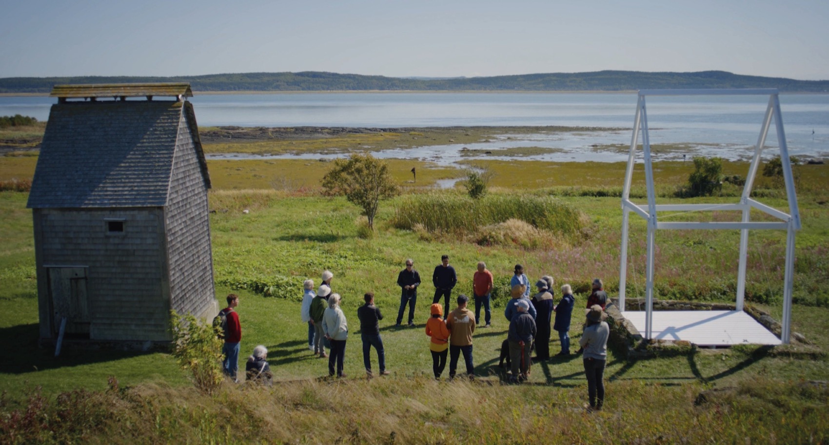 与绿岛居民共创的“烟熏屋”临时装置丨加拿大丨Atelier Pierre Thibault-99