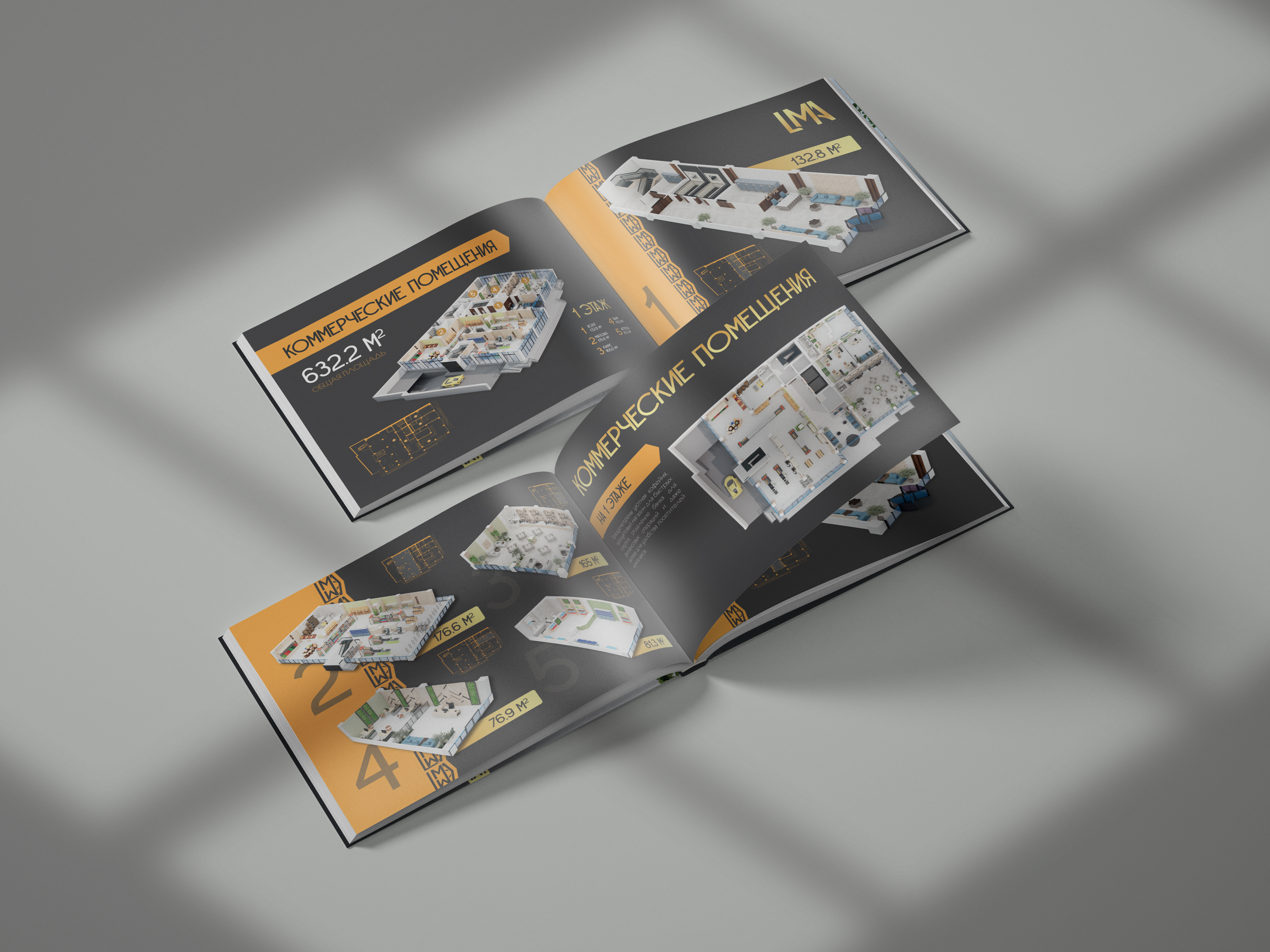 "Limaa" business center catalog design and brandbook-3
