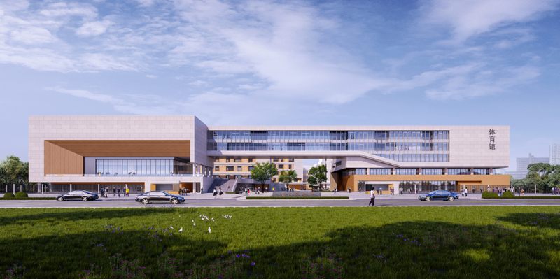 中学室内设计，融合传统与现代的教育空间-3