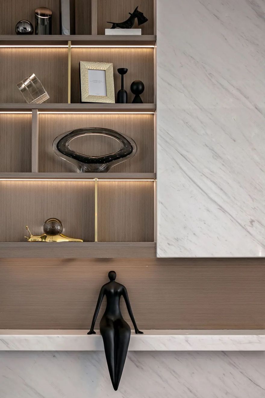 《精致如你,时尚如家》——马可波罗瓷砖呈现的优雅空间设计-17