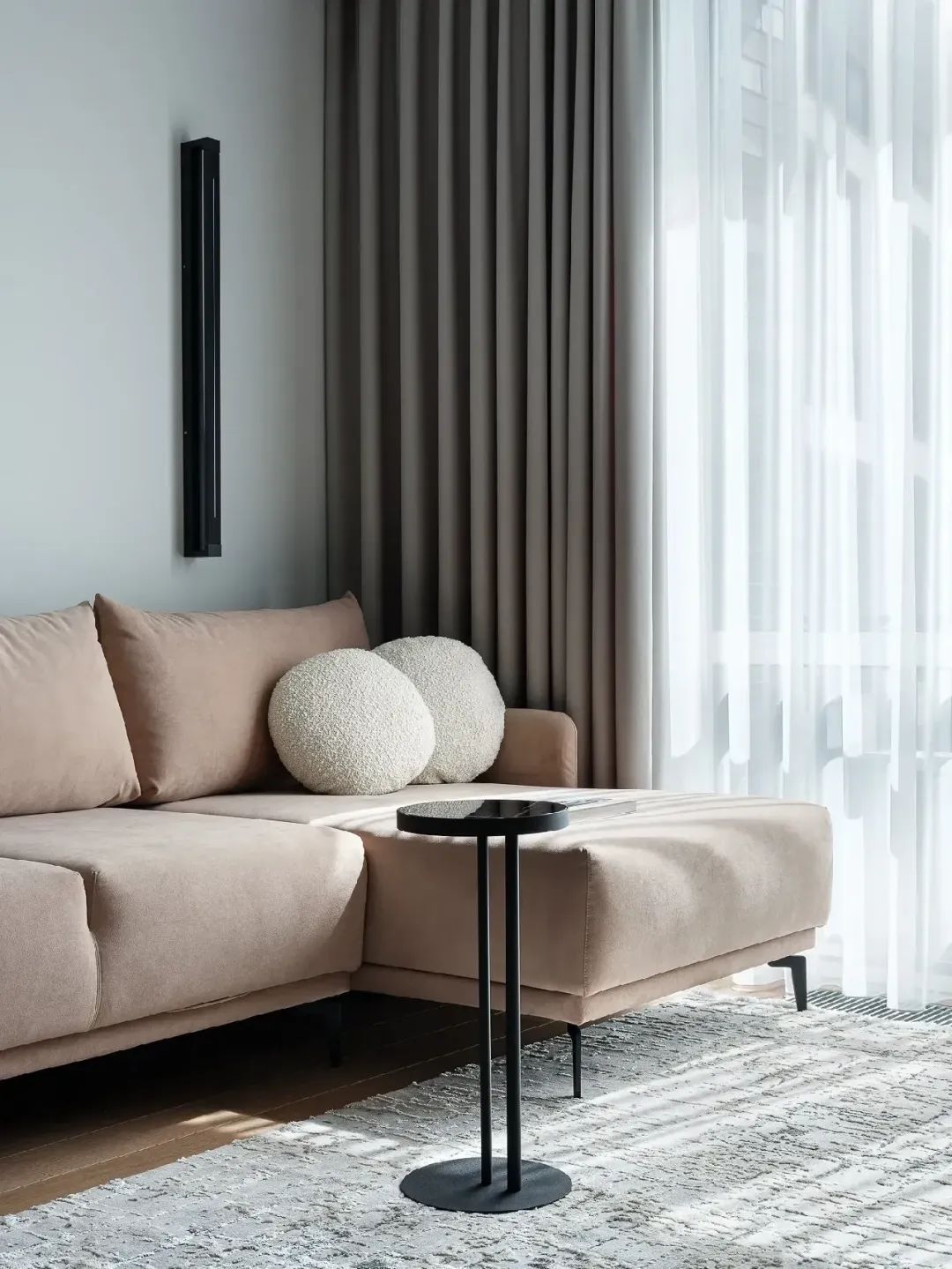 45㎡一居室公寓设计丨Yulia Sergeeva-5