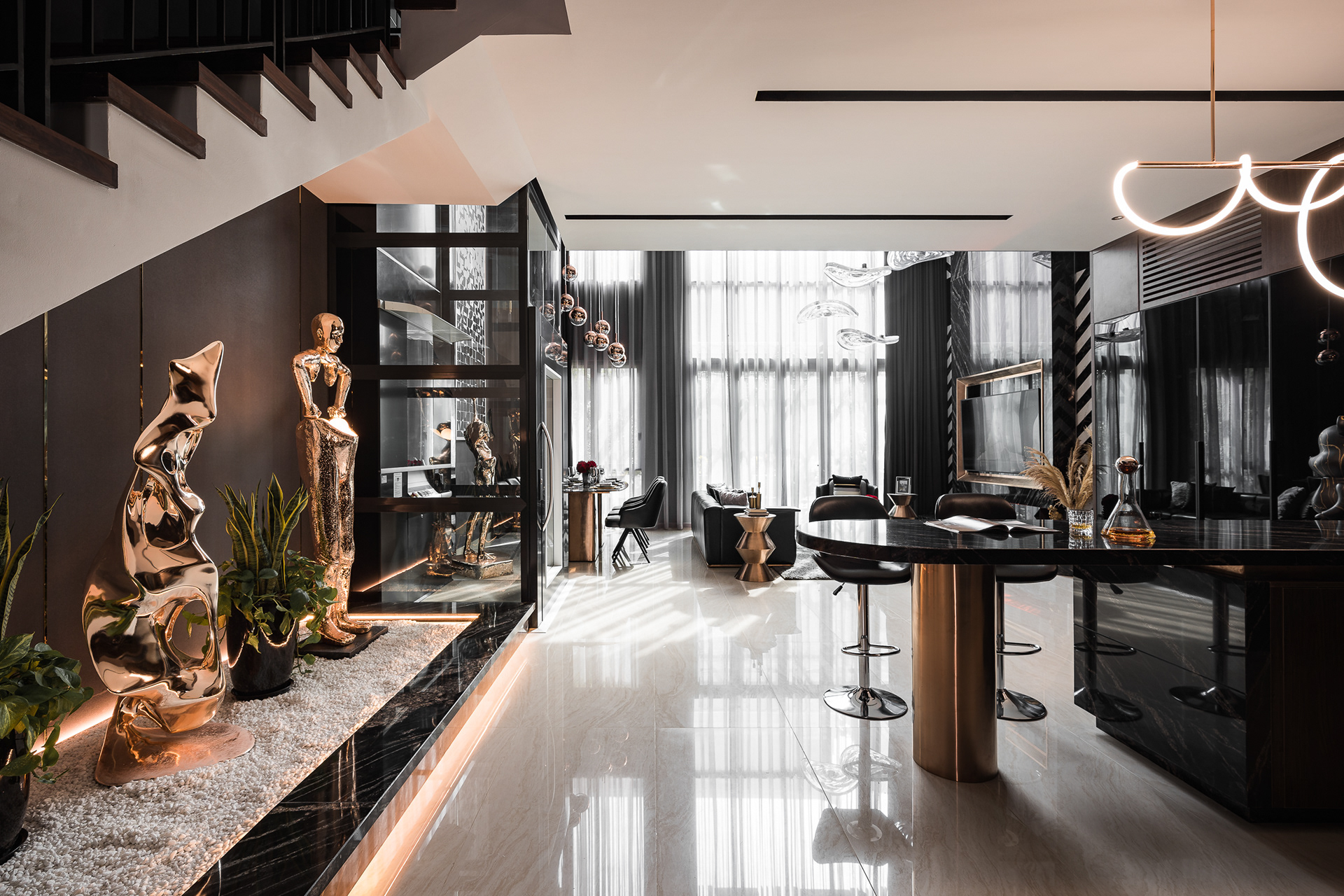 PARK CITY VILLA 室内设计丨越南河内丨Abluebird Photography-19