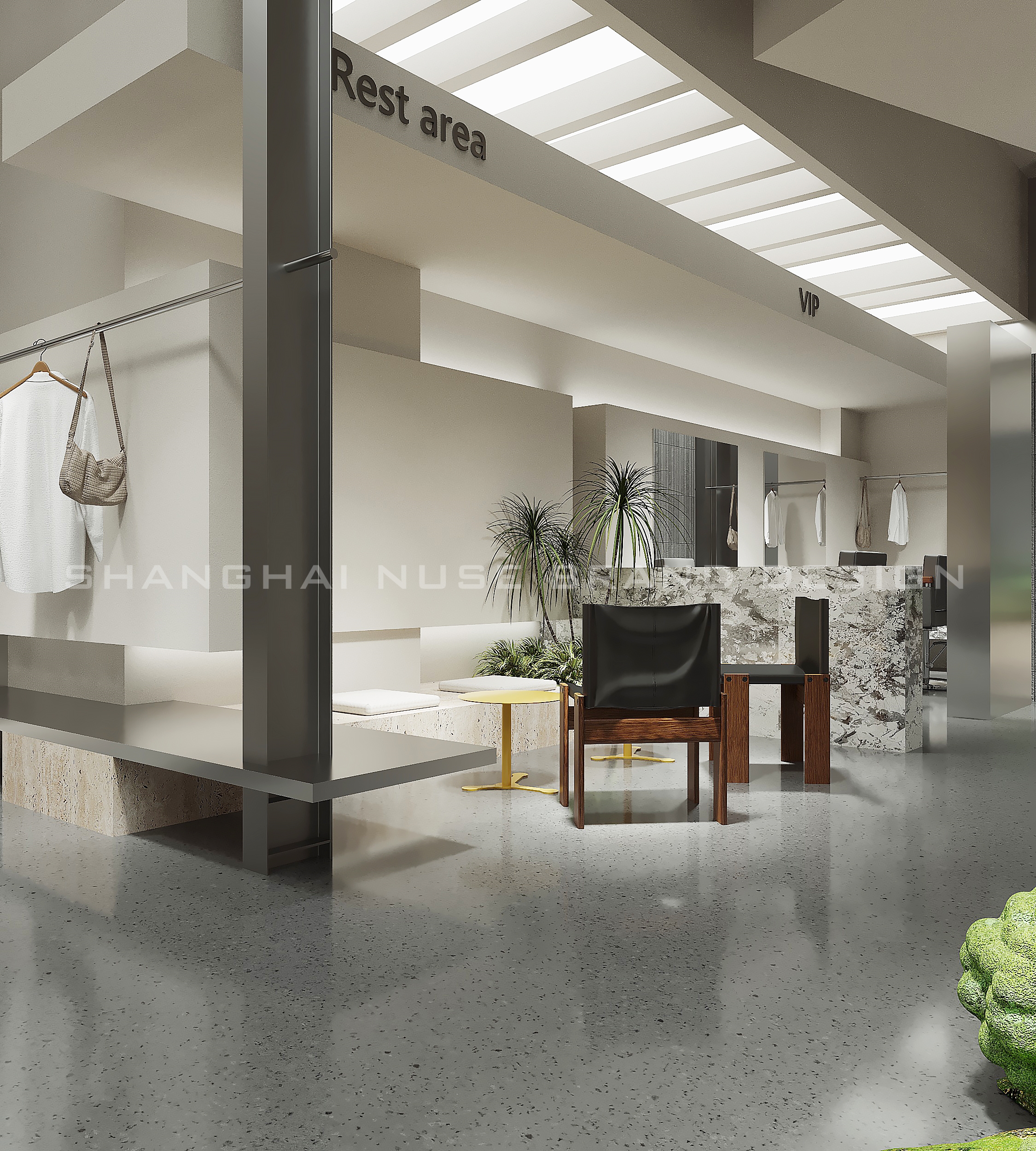 美发店空间设计丨木村空间设计有限公司-43