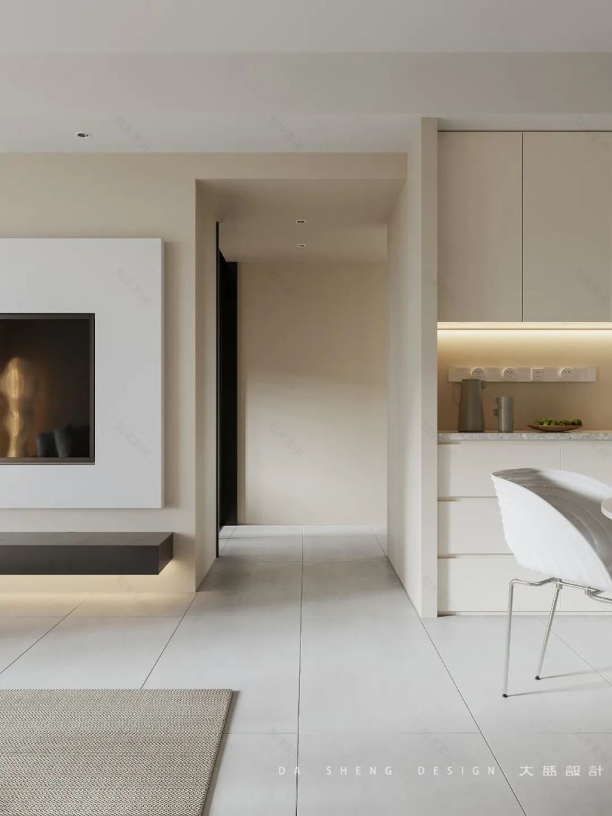 奶油风家居设计丨中国南宁丨大盛设计事务所-8