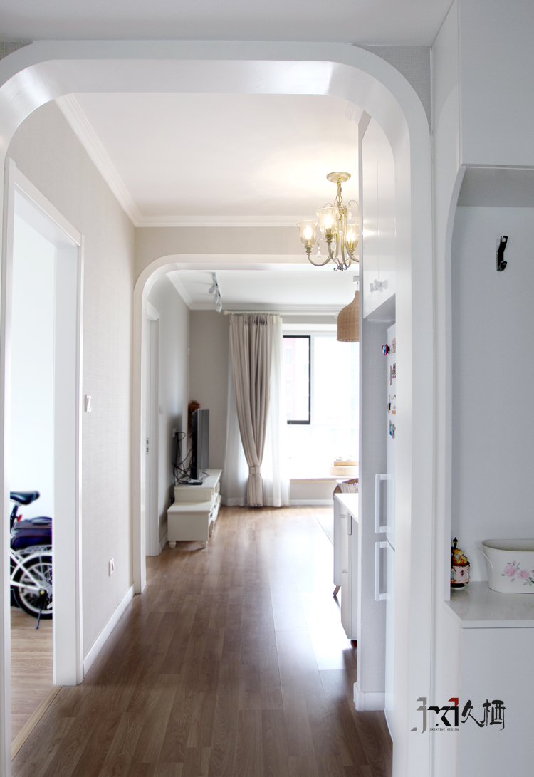 北京阎村乐活城 80 平现代美式家居,自由不羁的清新文艺风-22