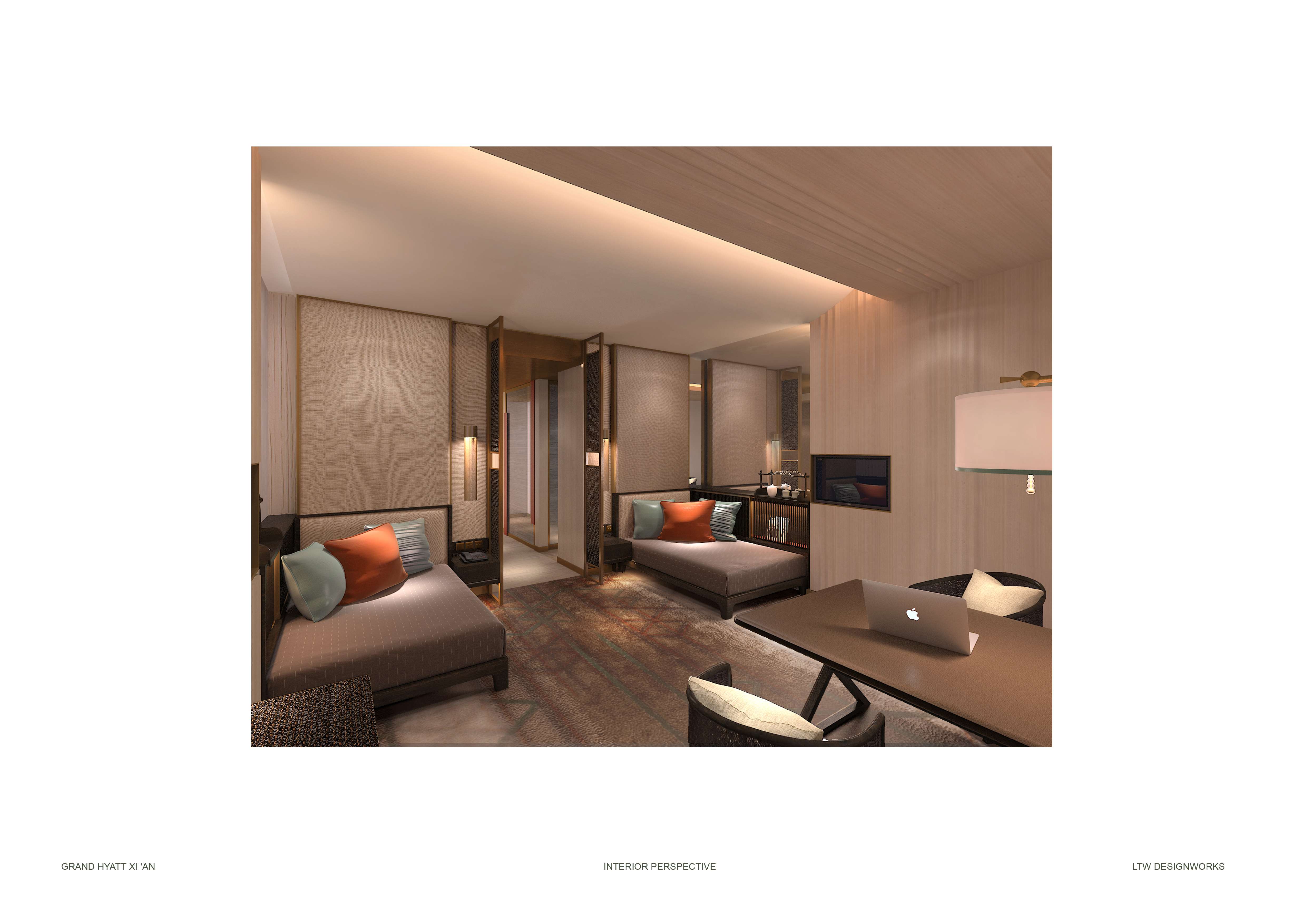 LTW  西安君悦酒店客房方案10 27P 95M-9