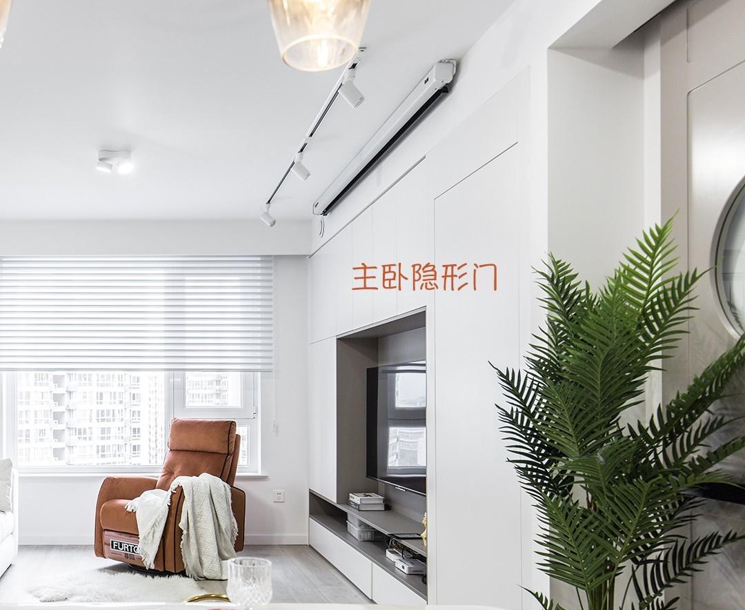 全能格局,珊瑚橘色点缀的玖雅平层设计-30