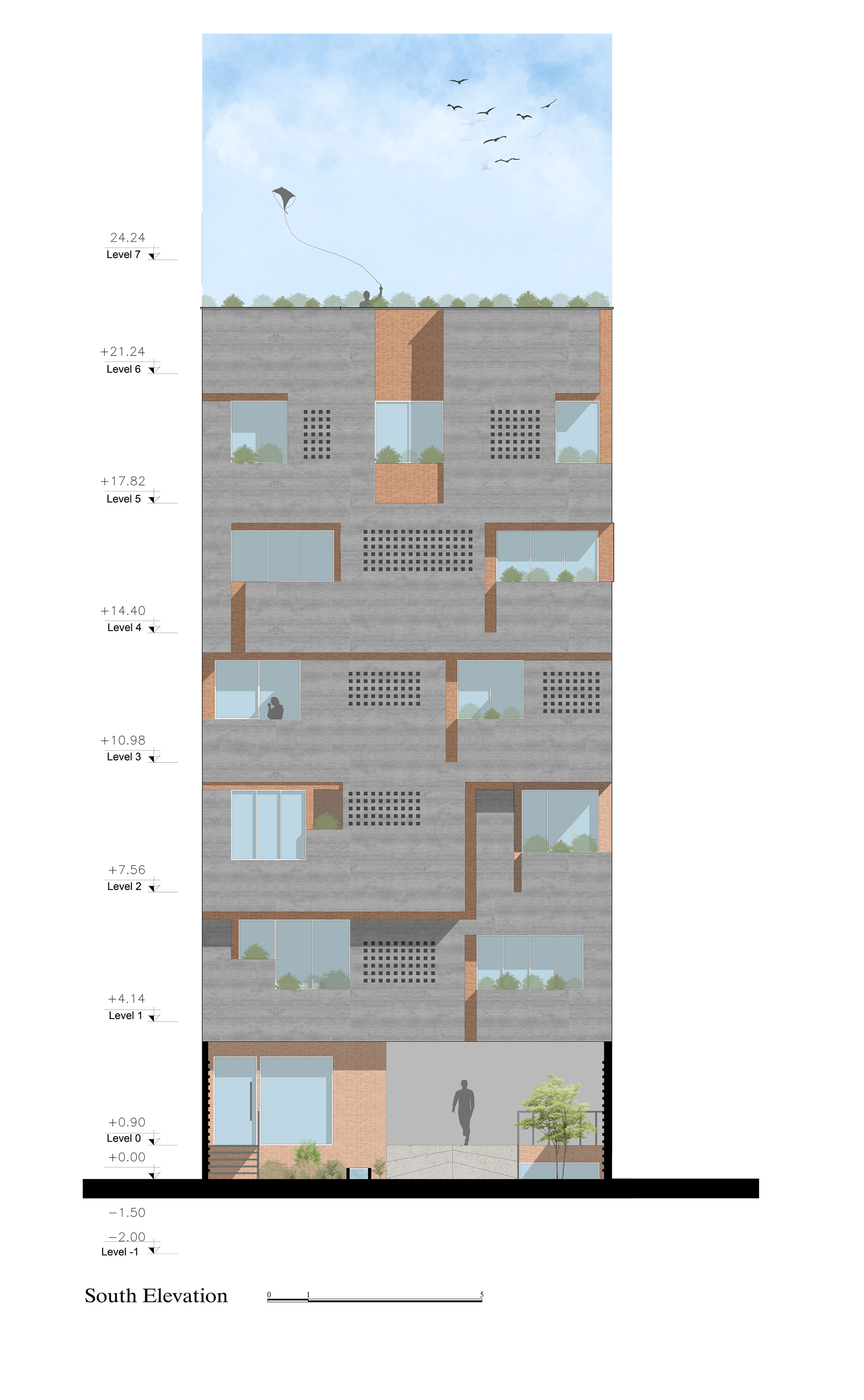 Afshar 住宅大楼丨伊朗德黑兰丨Ayeneh Office-46