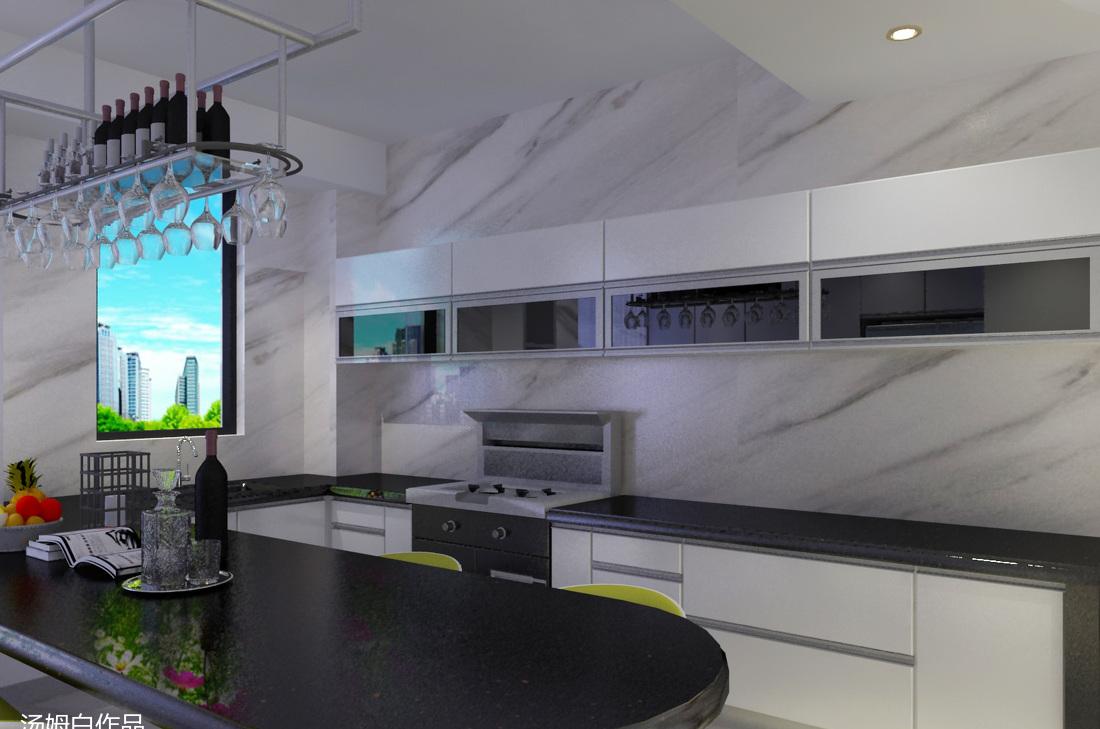 极简主义 140 平米 | 空间放大、预算降低的室内设计方案-0