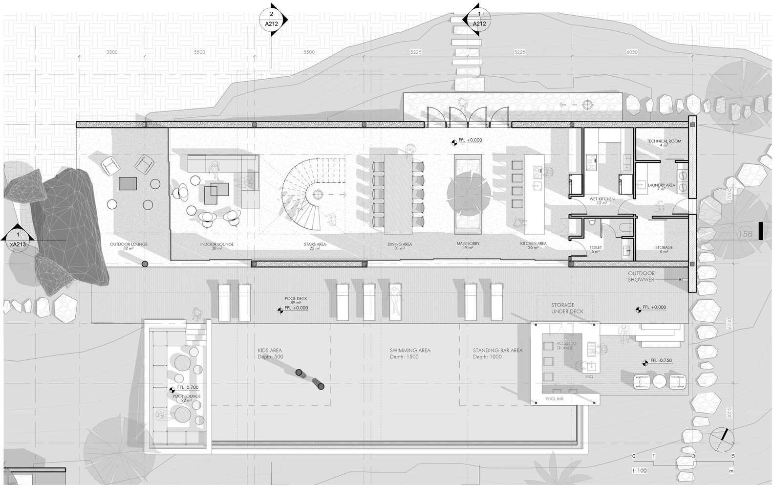 泰国 Anaia Villa丨SSA Architects-11