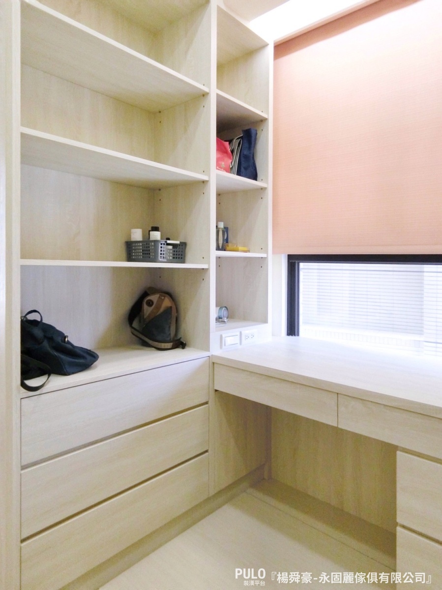 新北20坪新成屋开放式收纳柜装潢案例丨永固丽家具有限公司（设计师:杨舜豪）-19