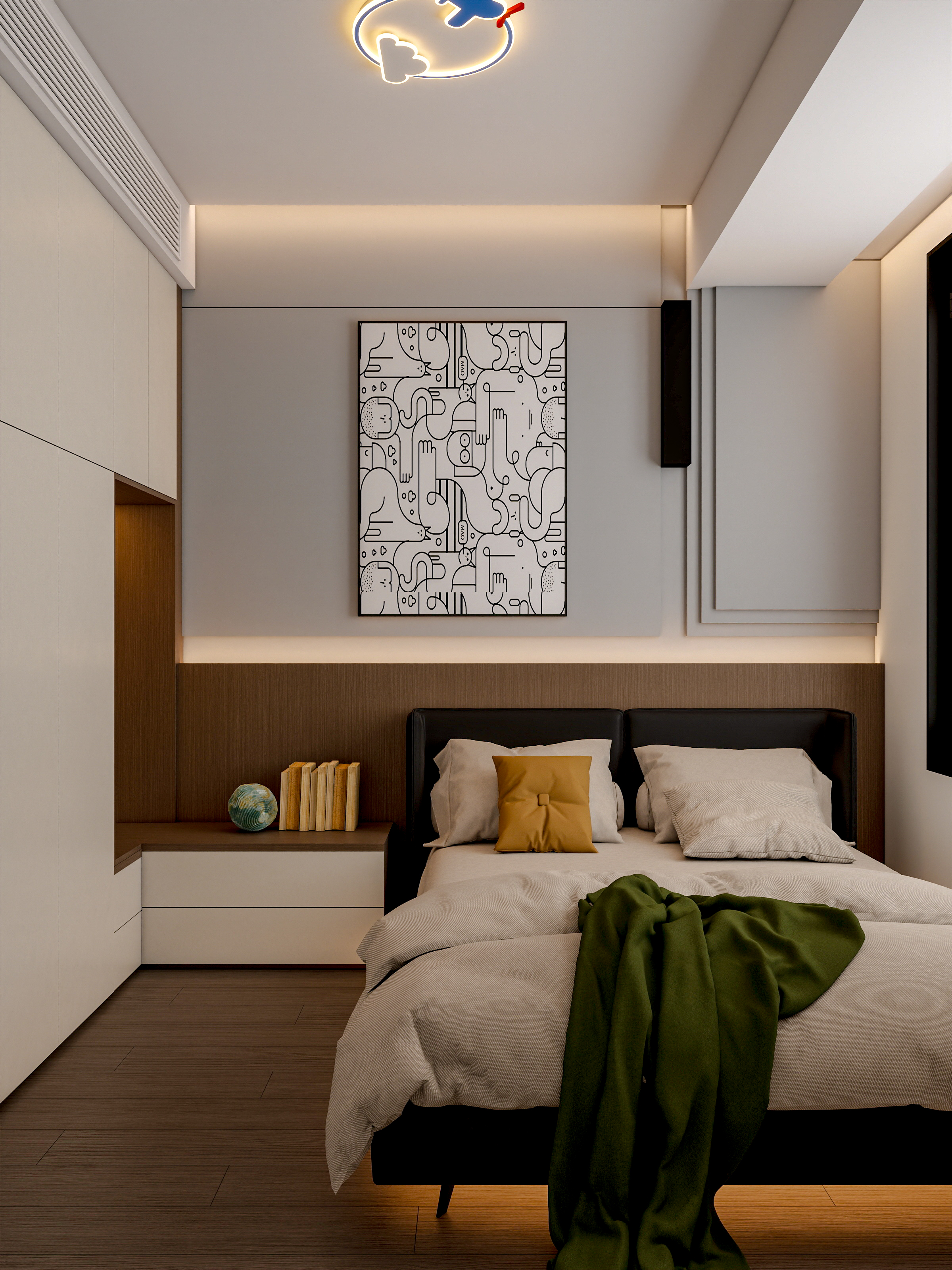 四川成都青羊樾府（123平意式三居室）-33