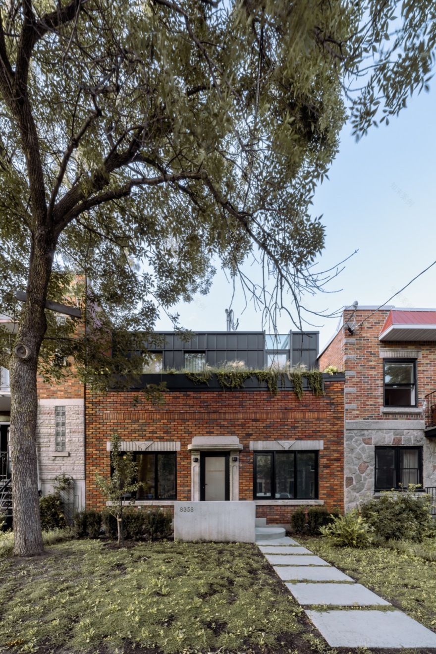 “灯箱”住宅改造丨加拿大蒙特利尔丨_naturehumaine-5