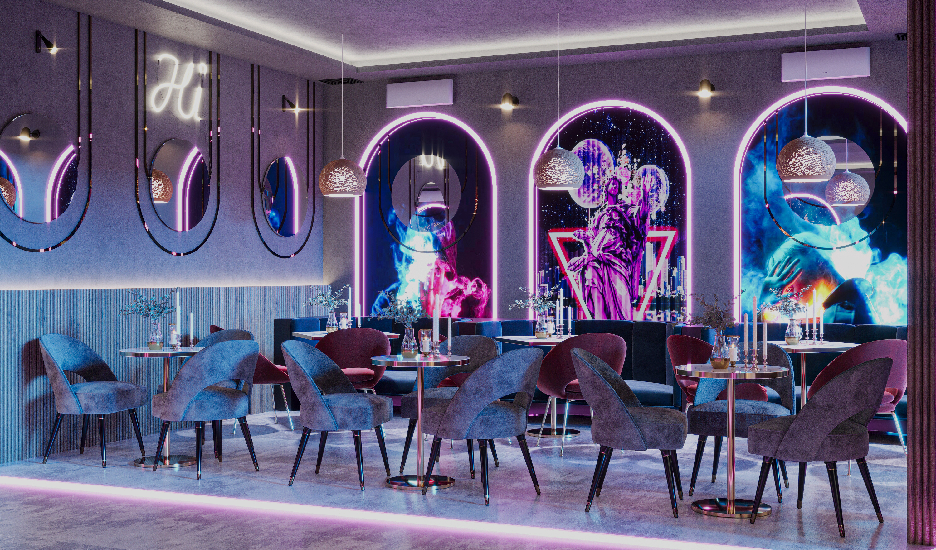 休息室设计丨沙特阿拉伯丨Arch. Eman-8