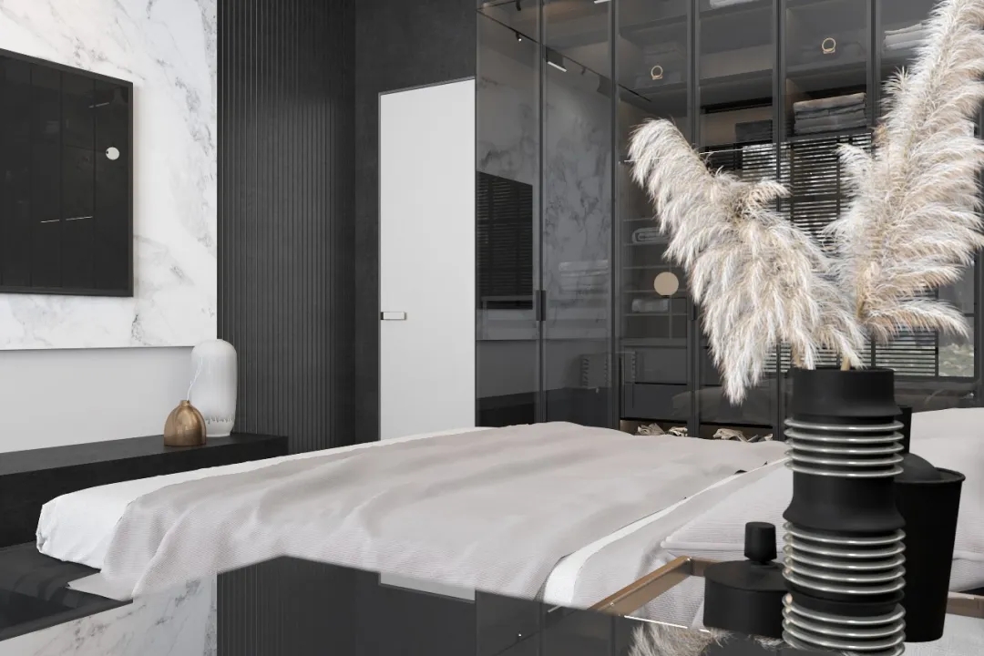 高级黑＋极简白的质感奢华-24