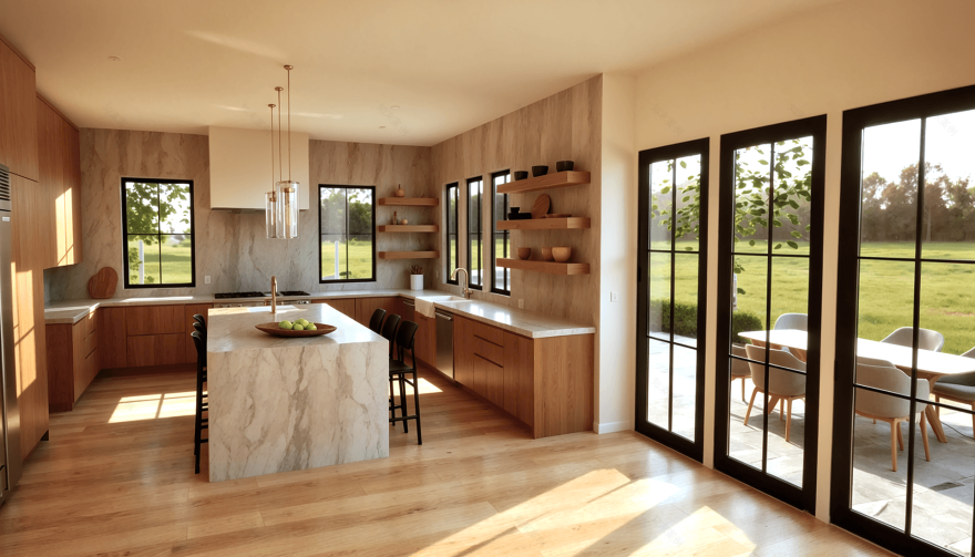 纽约汉普顿定制住宅室内设计项目丨美国纽约-3