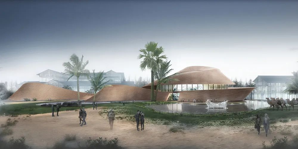 张家界丝路风情街展示中心 | 文化策划与绿色生态的融合-24