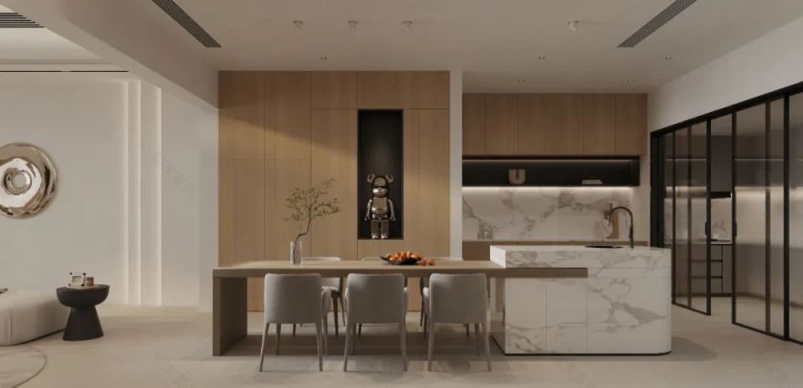 金科太阳海岸 450m²现代极简联排丨中国重庆丨陈晓亚,徐发章-16