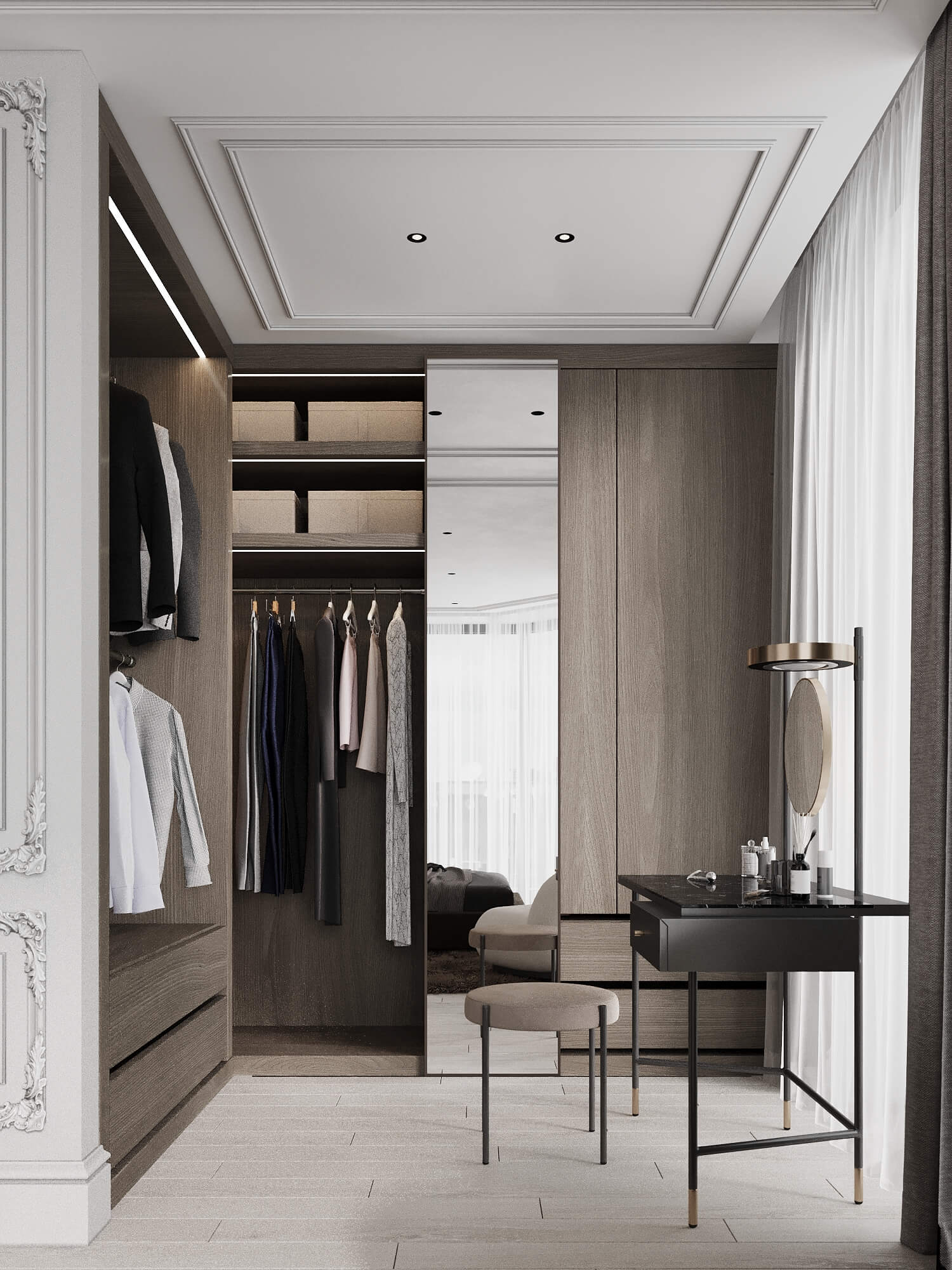 90㎡高级灰色系公寓设计 至素至简，气质非凡！-27