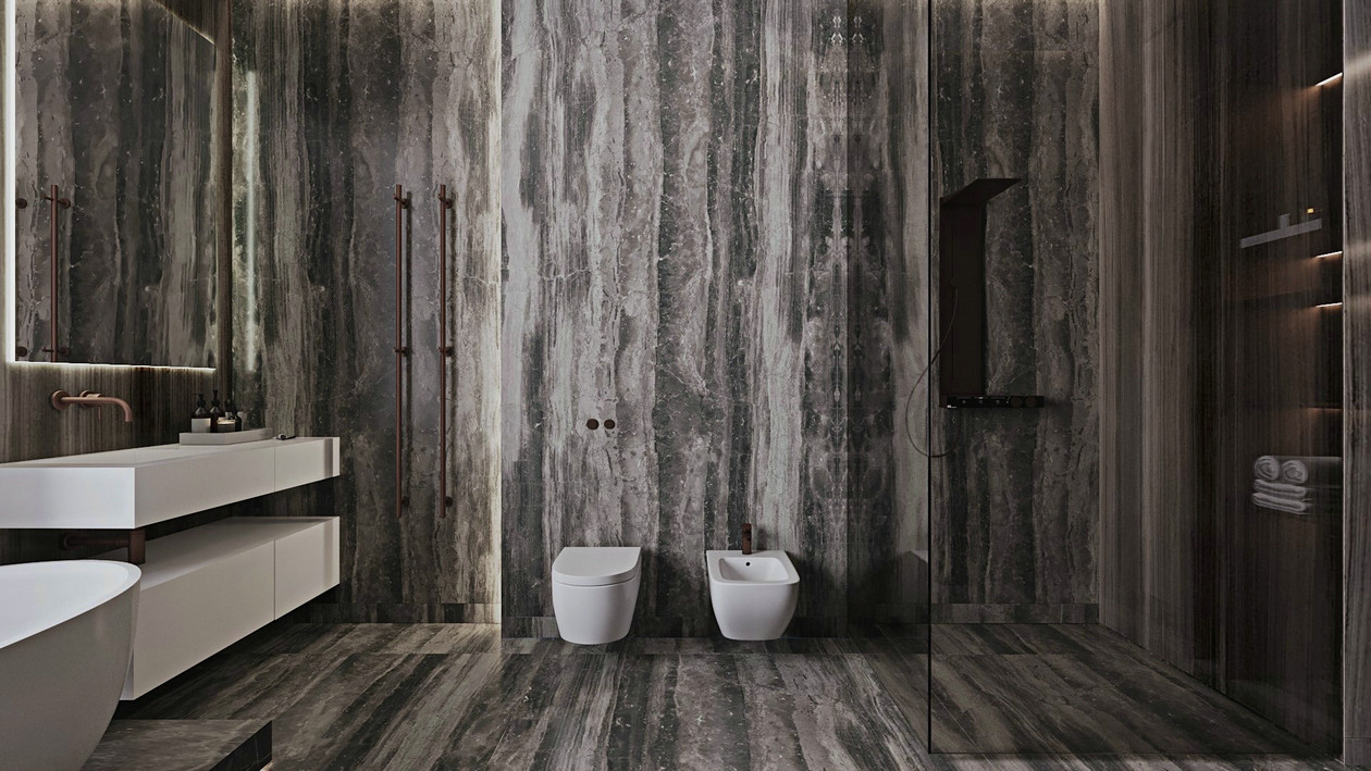 340㎡高级灰别墅设计-20