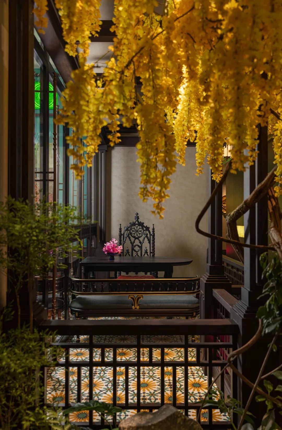 北京金链花餐厅丨中国北京丨意关联设计团队-34