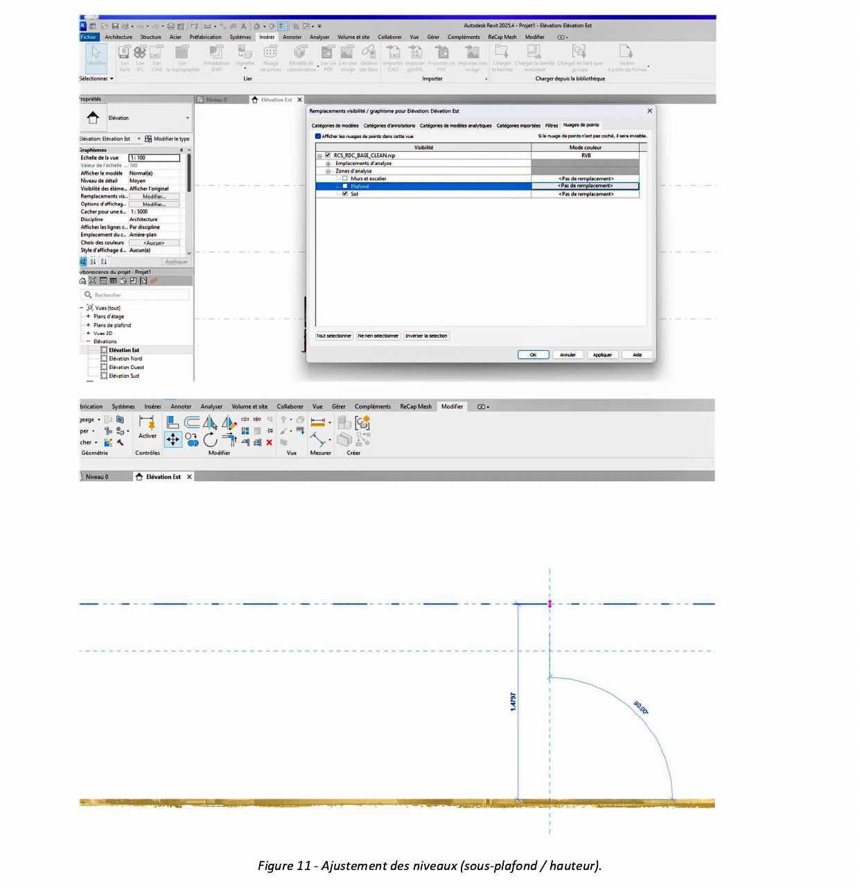 Nuage de points & Convention BIM-8