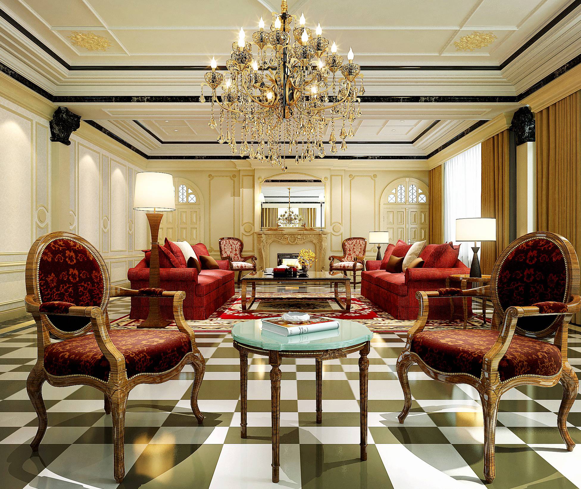 保定红山庄园别墅会所设计-12