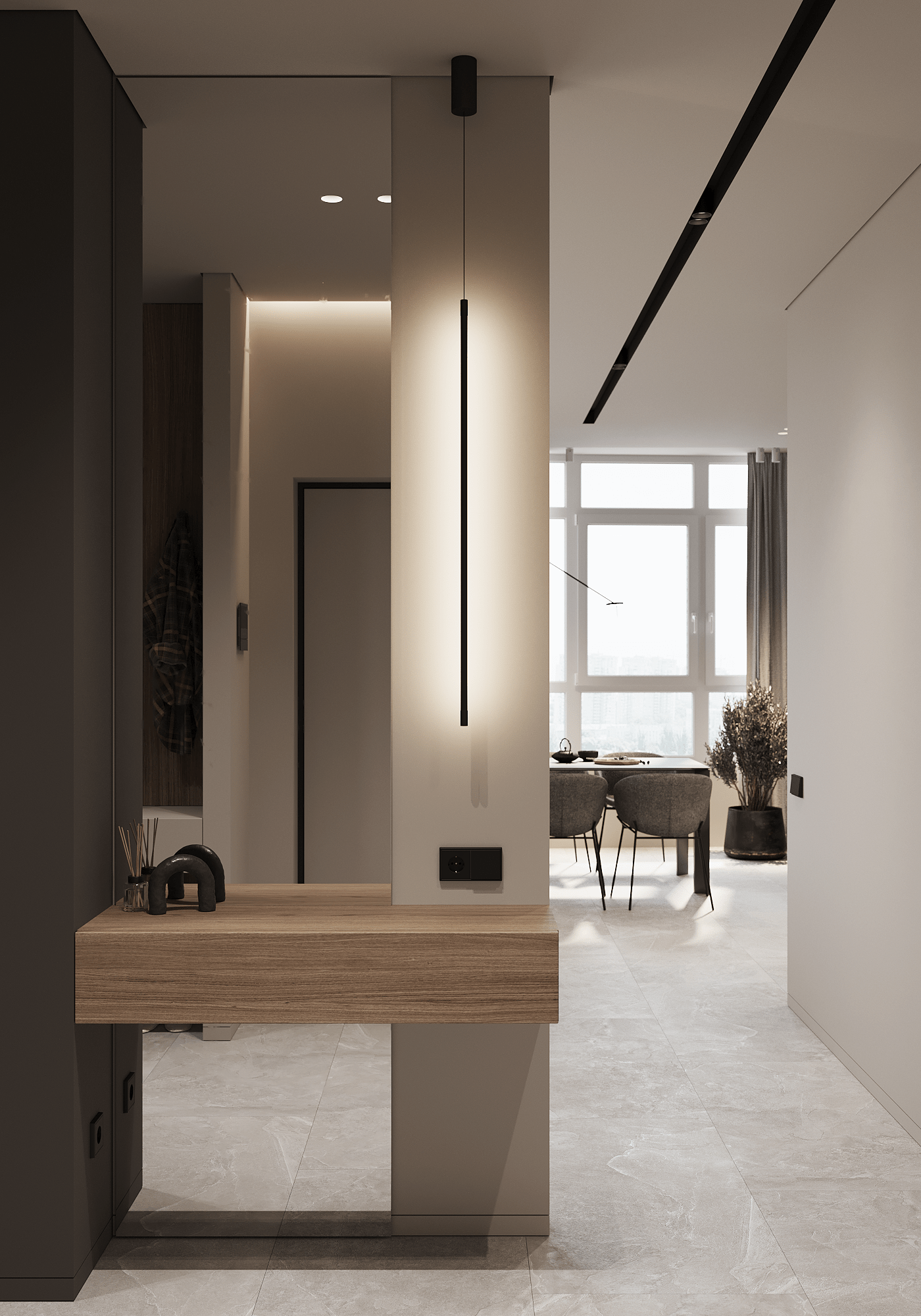 84㎡现代简约二居室丨OD design studio-25