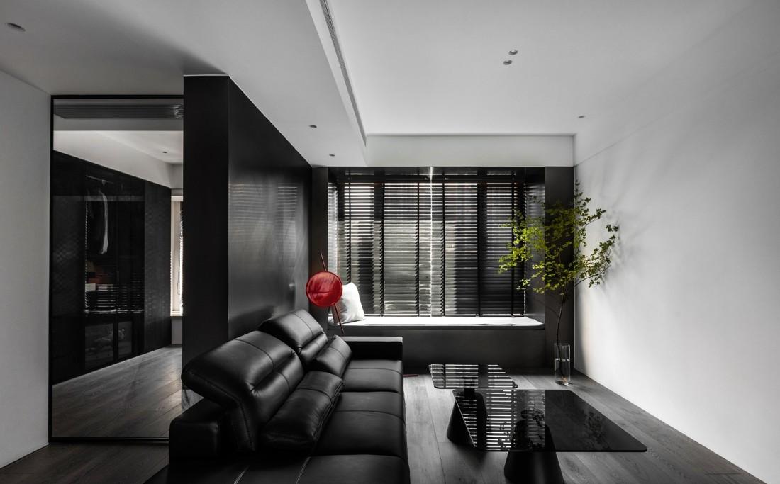 FunHouse 方室设计丨平层丨打破户型定式,楔进书房空间-67